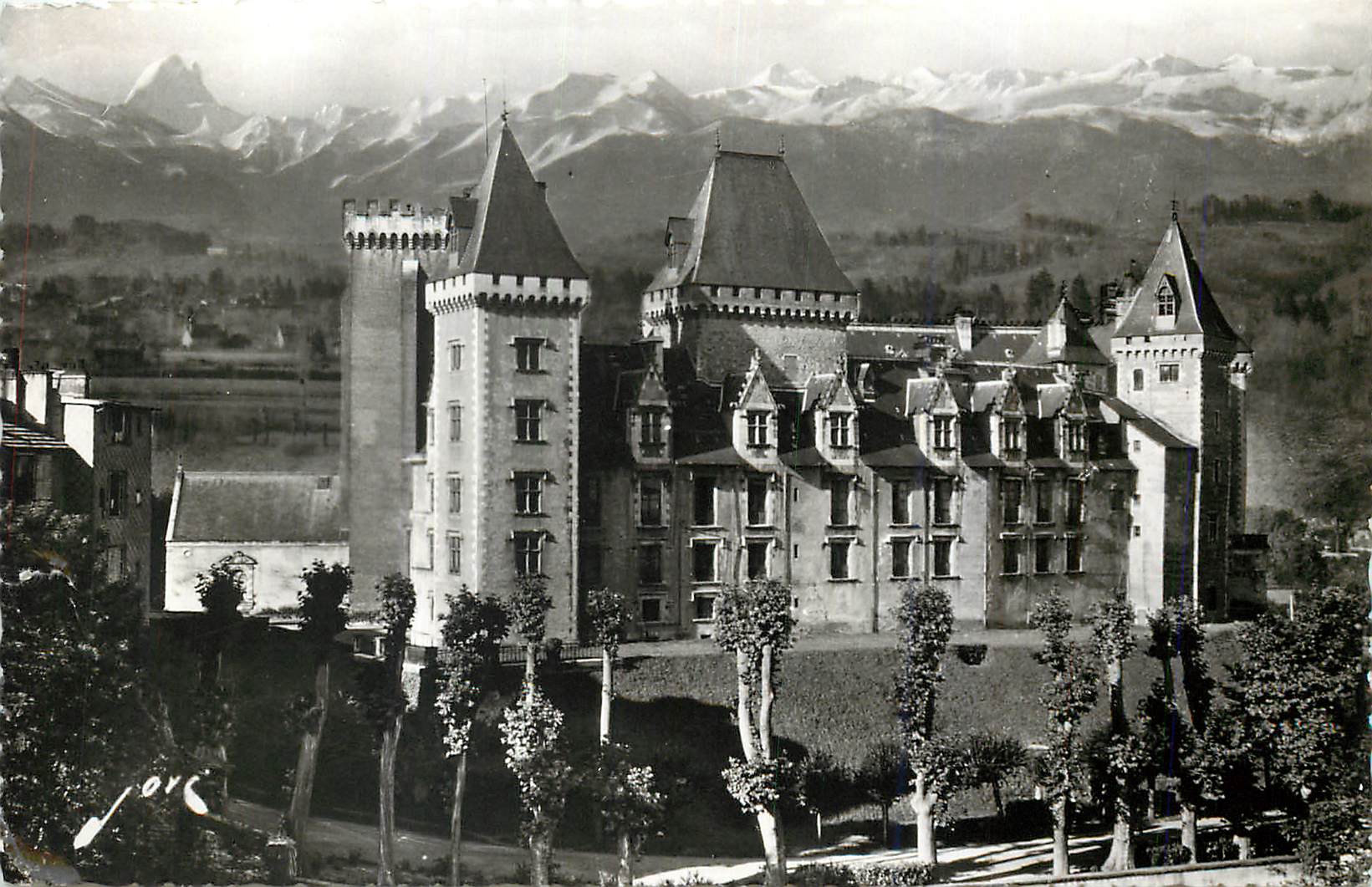 Château de Chambéry — vue panoramique — éditeur inconnu
