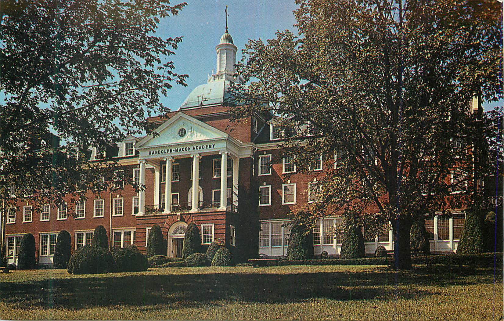 CPM Front Royal Virginia Rondolph Macon Academy Established 1892