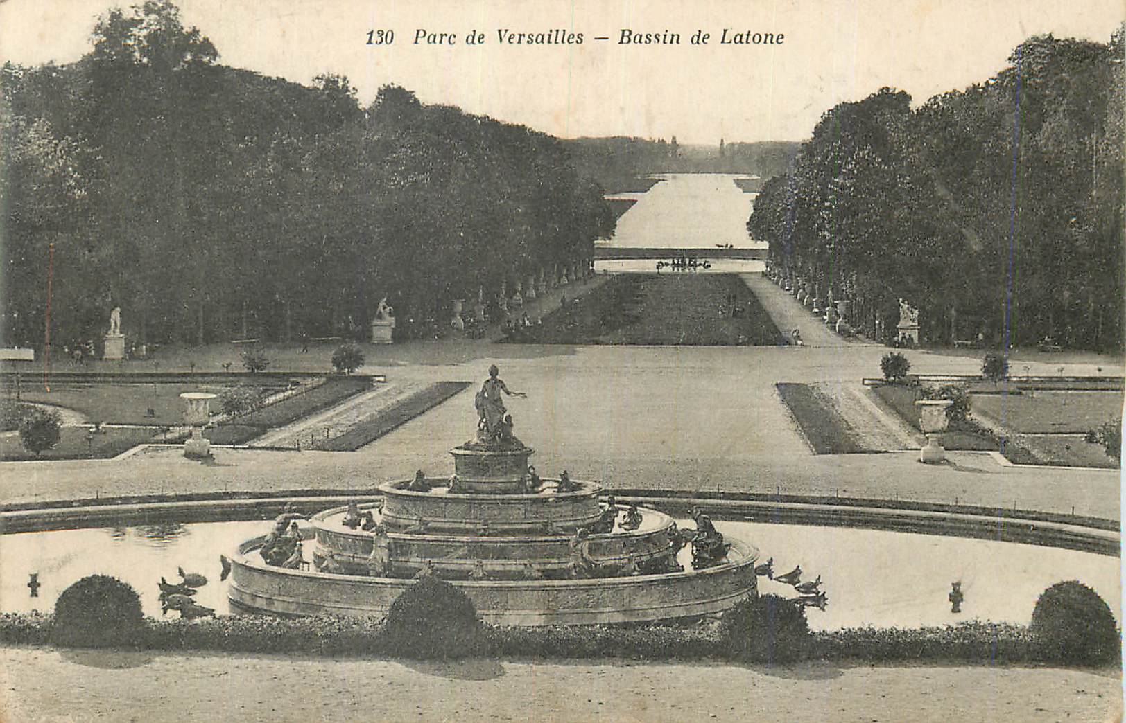 CPA Parc de Versailles Bassin de Latone