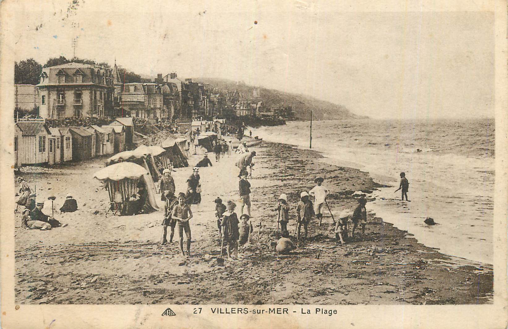 CPA Villers sur Mer La Plage
