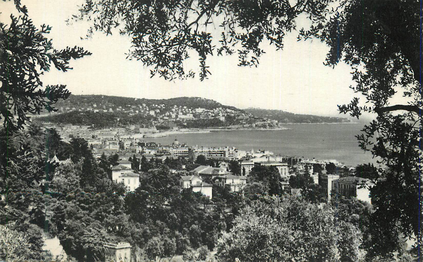 CPM Nice Vue prise de Bellet