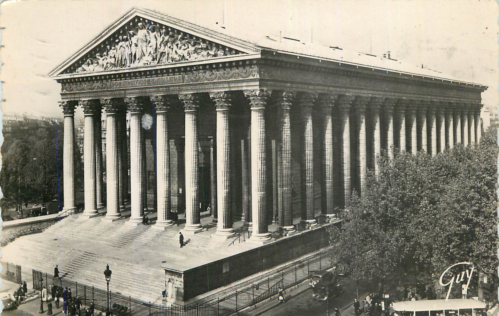 CPM Paris et ses Merveilles Eglise de la Madeleine (1806)