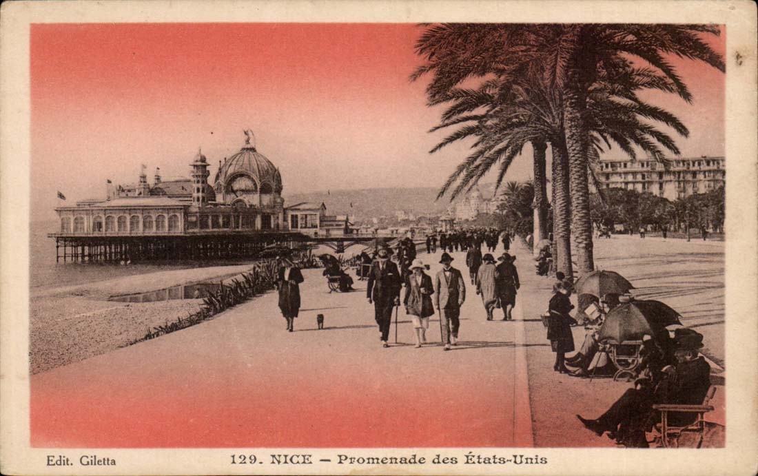 Nice CPA Promenade des Etats unis (United States)