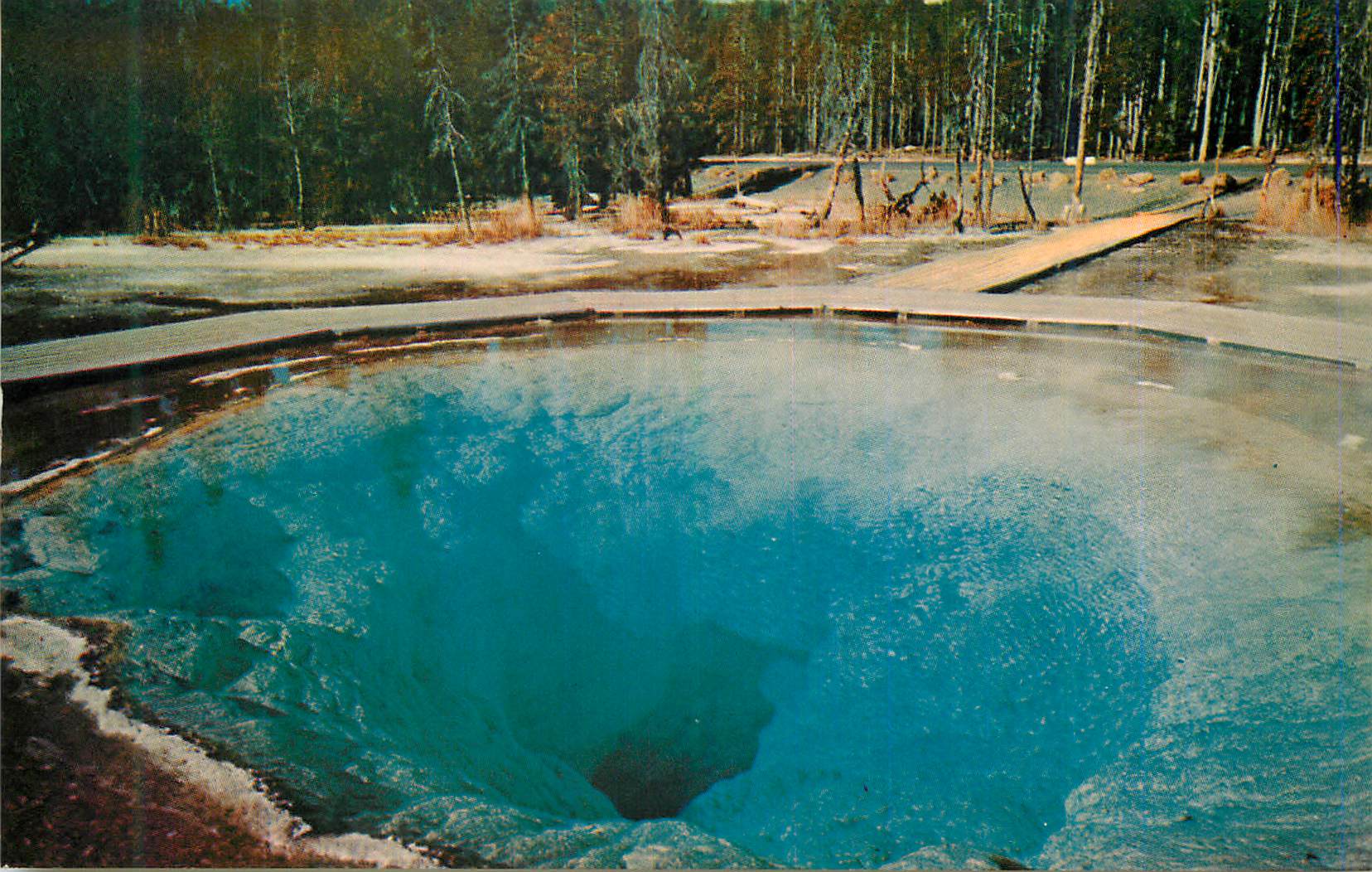CPM Yellowstone National Park Morning Glory Pool