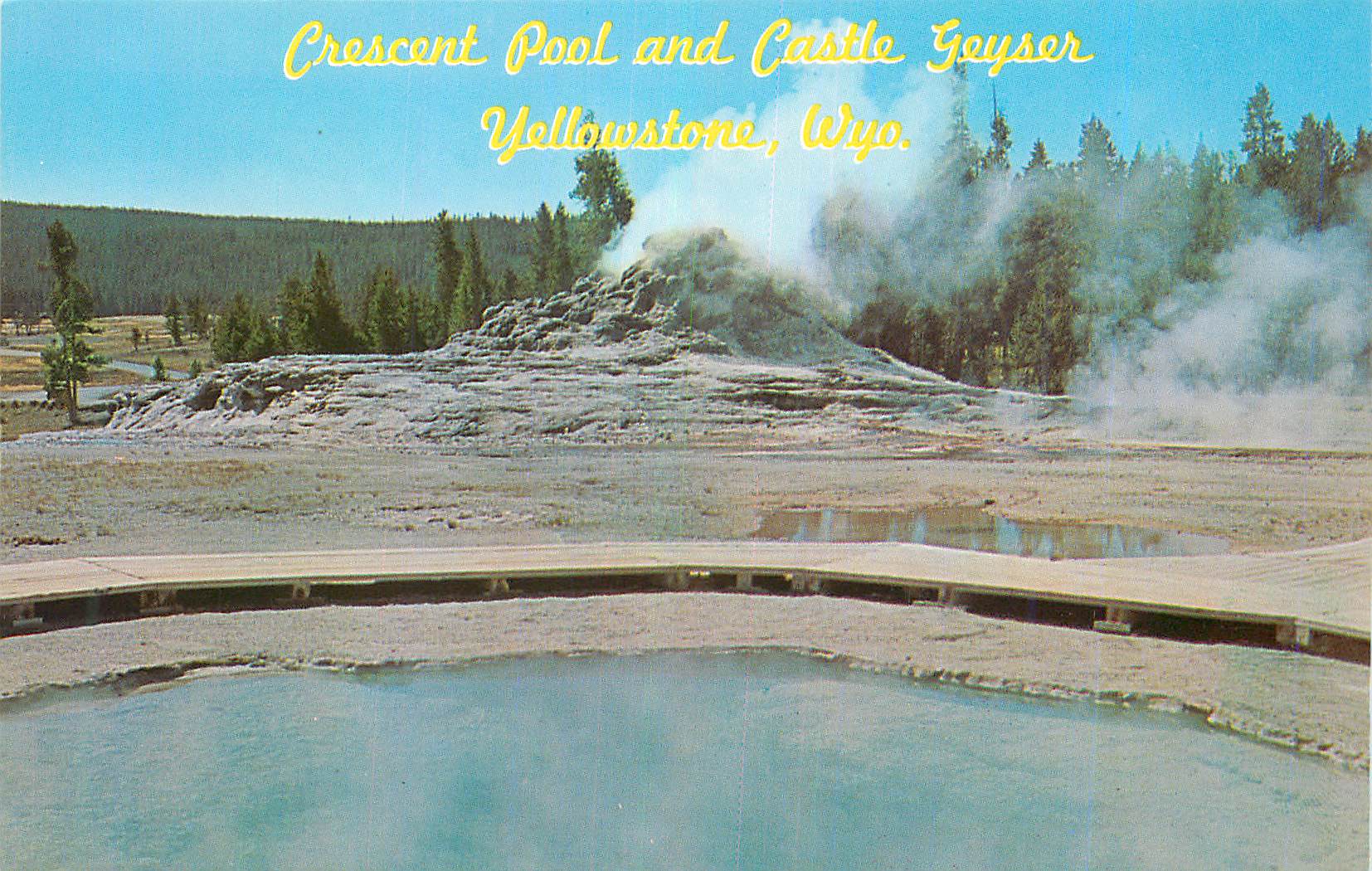 CPM Crescent Pool and Castle Geyser Yellowstone Wayo