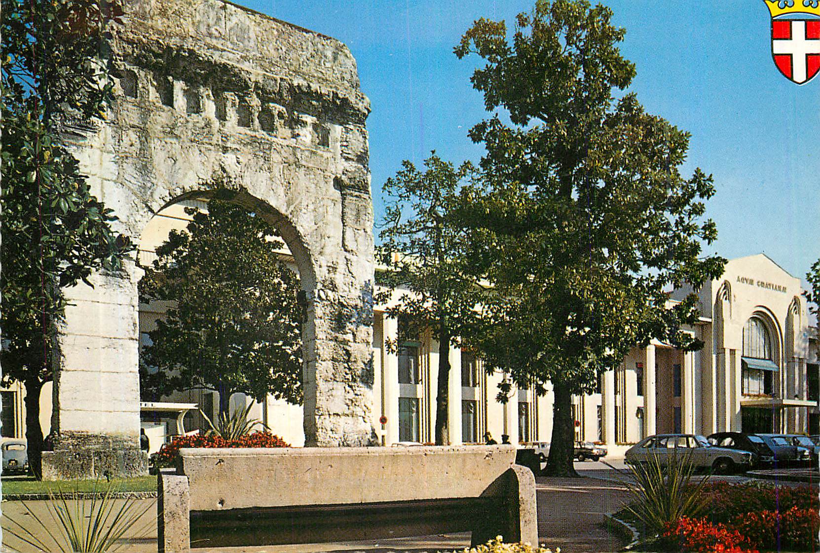 CPM Aix Les Bains L'Arc de Campanus