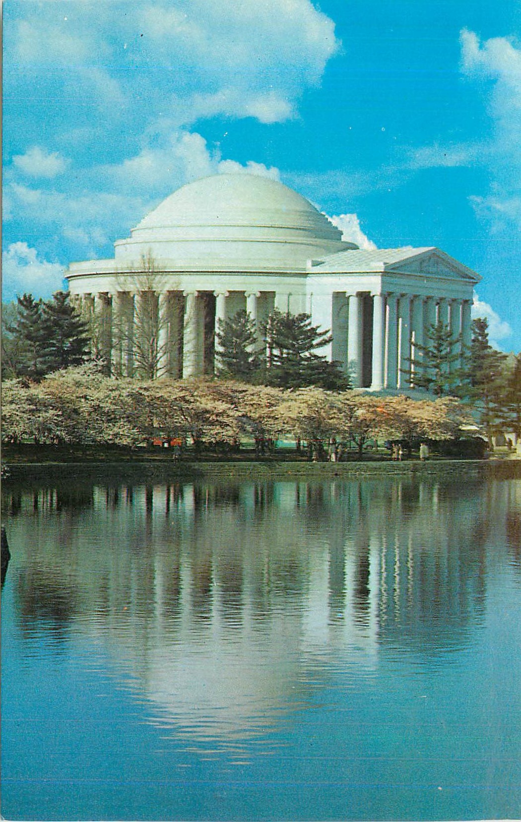 CPM Washington DC The Thomas Jefferson Memorial Cherry Blossom Time