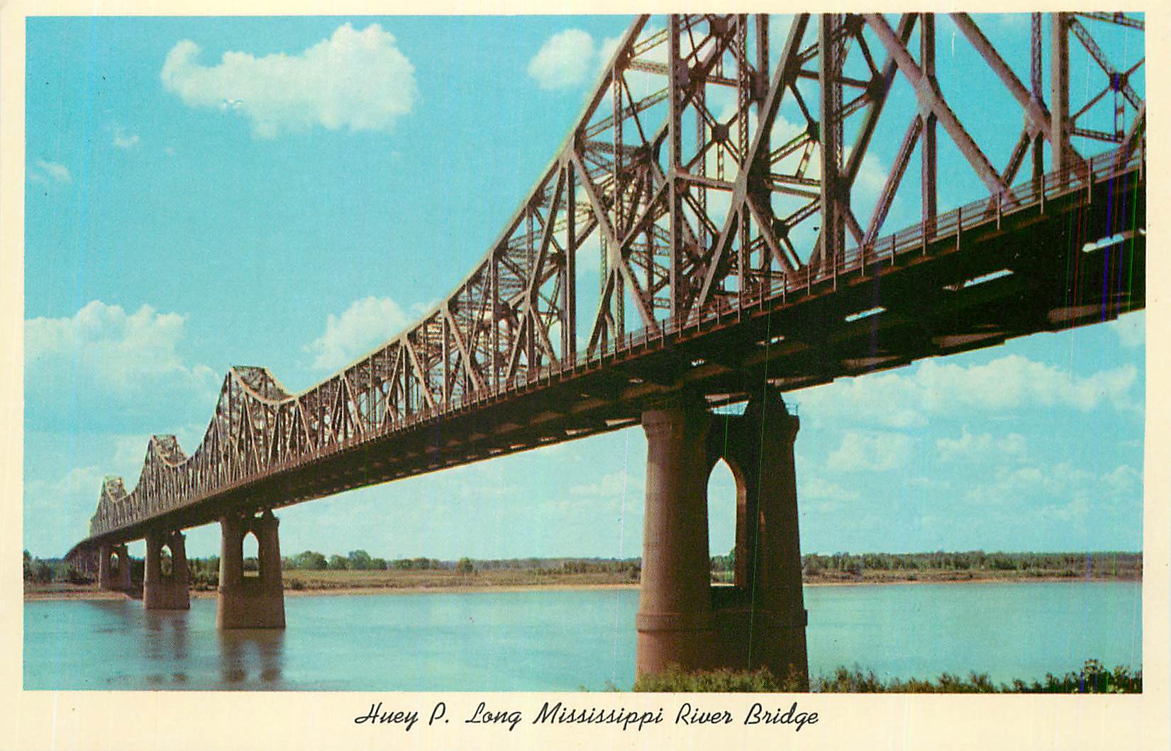 CPM Huey P Long Mississippi River Bridge Baton Rouge Louisiana