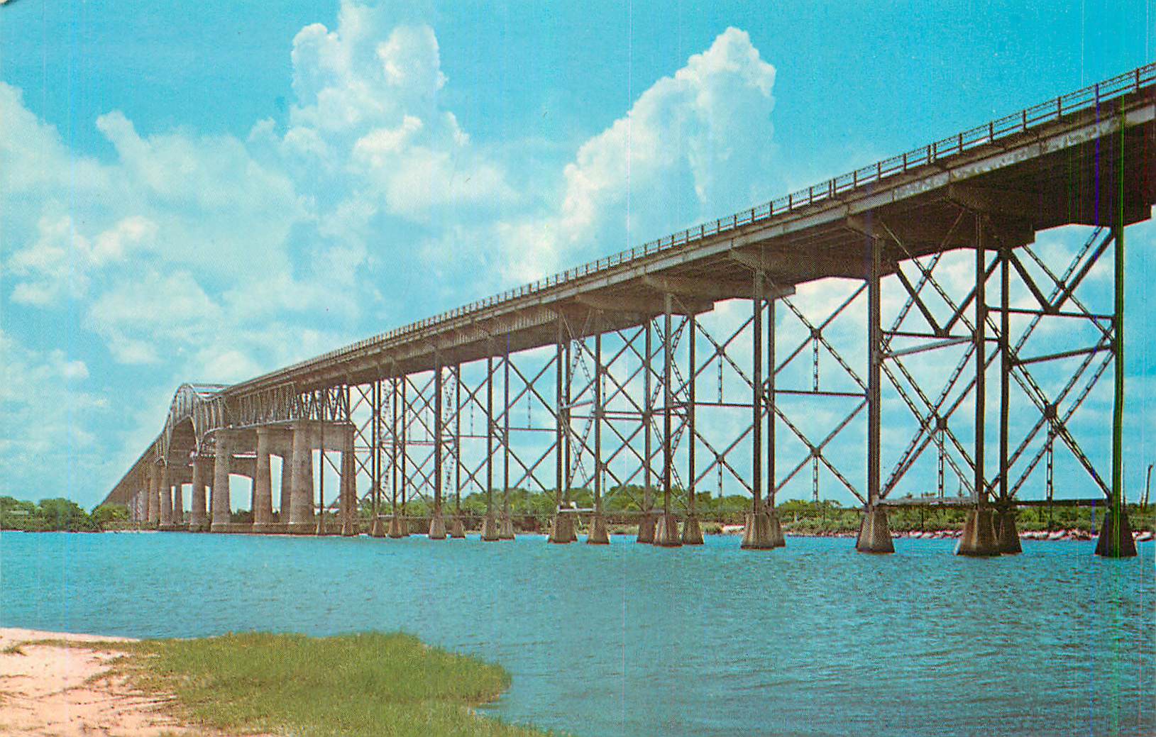 CPM Lake Charles Louisiana The Calcasieu Lake Charles Highway Bridge (U S)