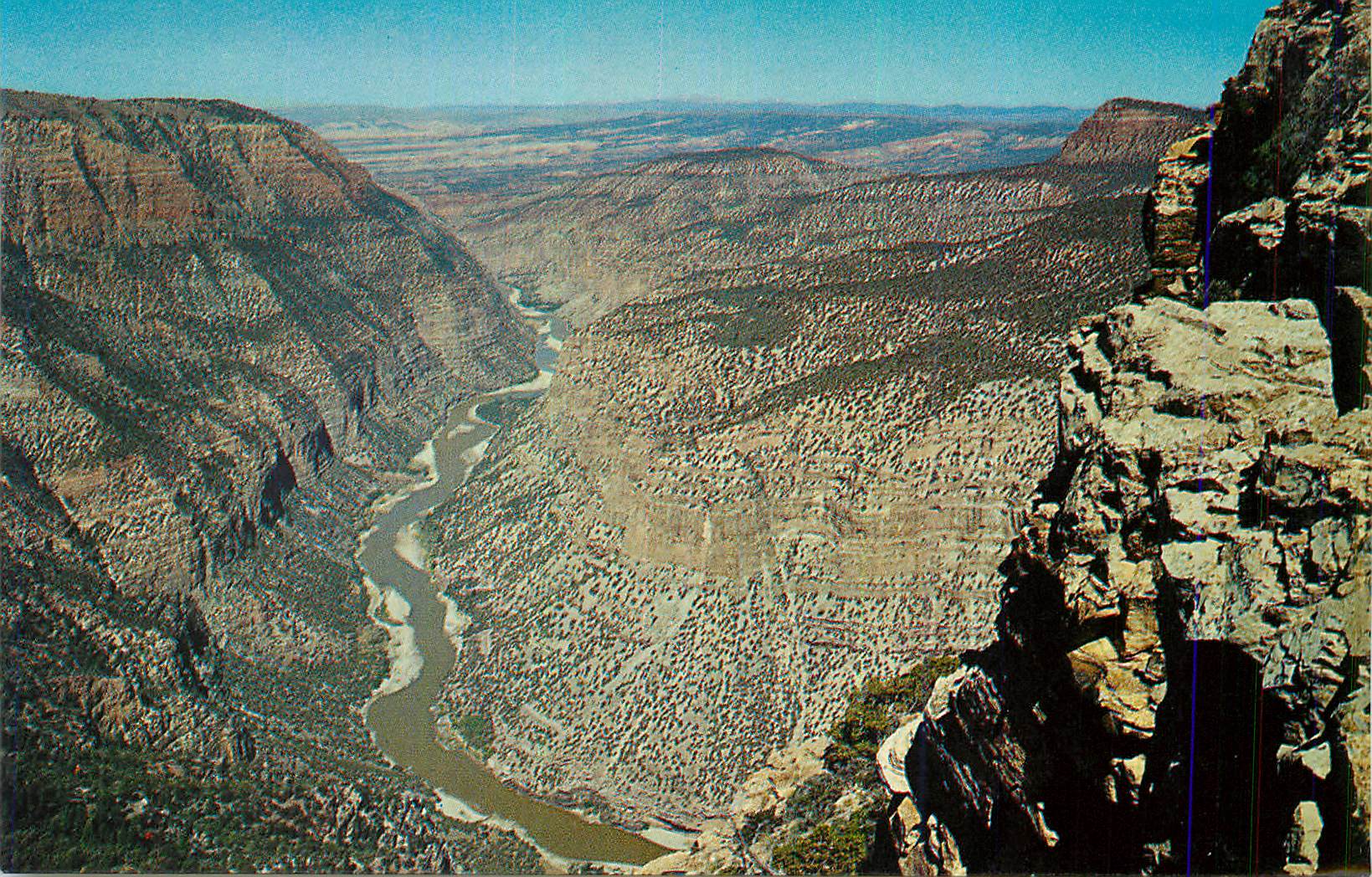 CPM Astesia Colorado The Whirlpool Canyon from Harper's Corner Dinosaur National Monument