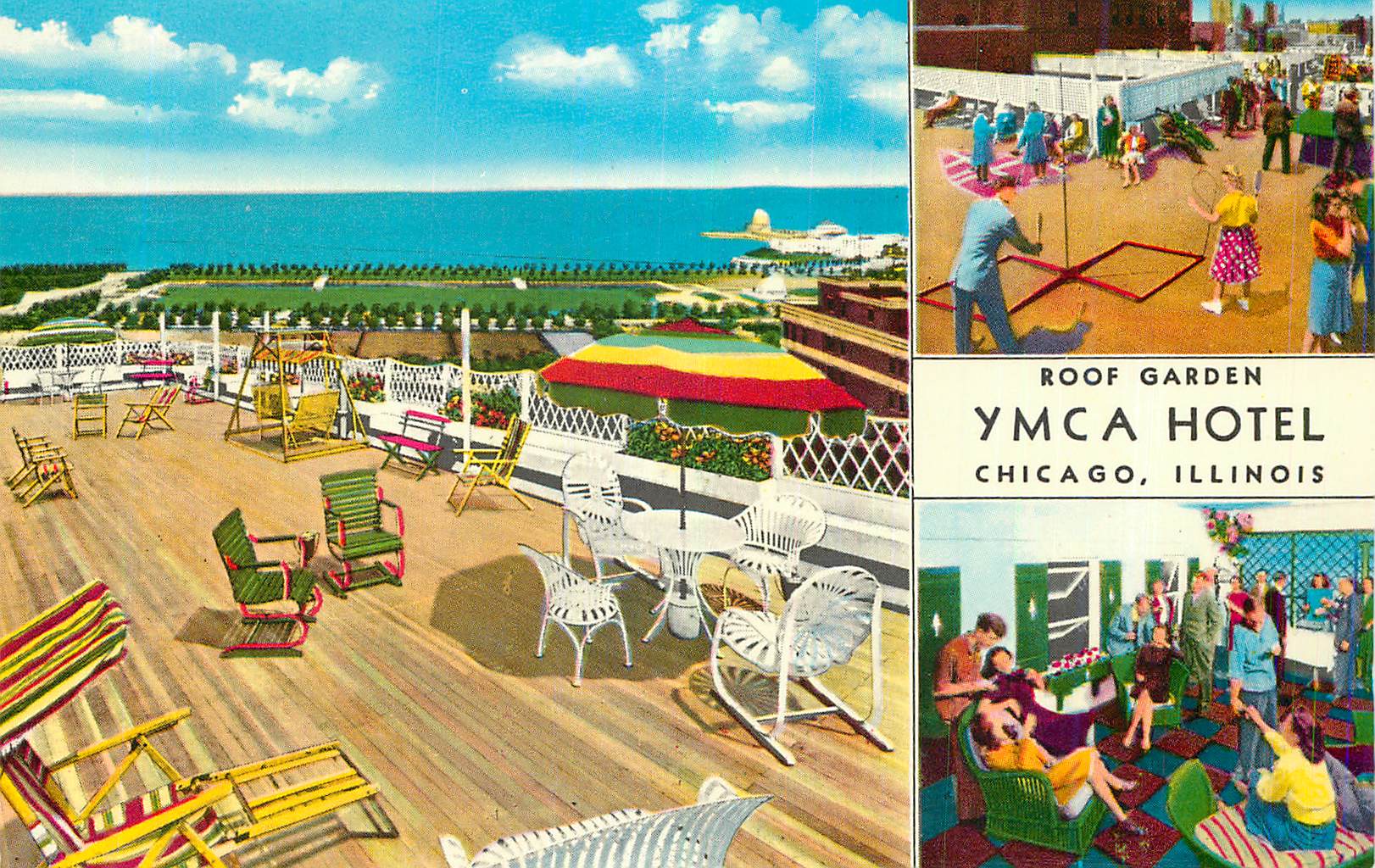 CPM Roof Garden YMCA Hotel Chicago Illinois