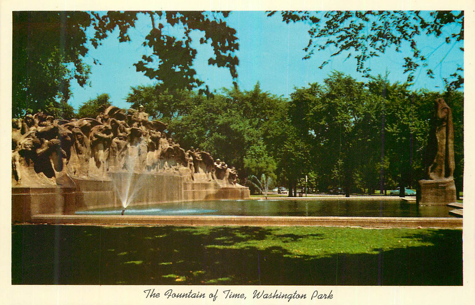 CPM Chicago The Foutain of the Time Washington Park