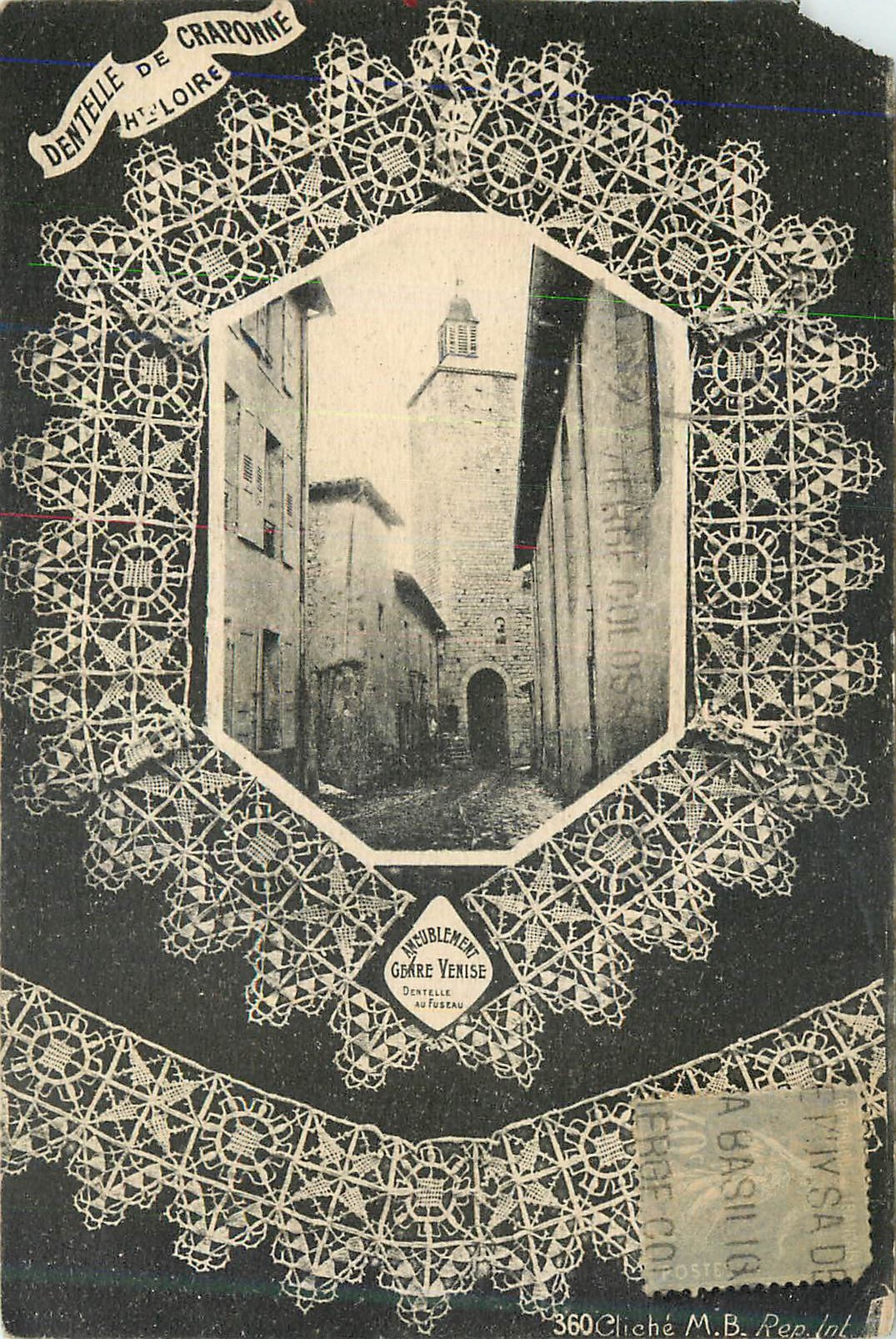 CPA Dentelle de Craponne Ht Loire