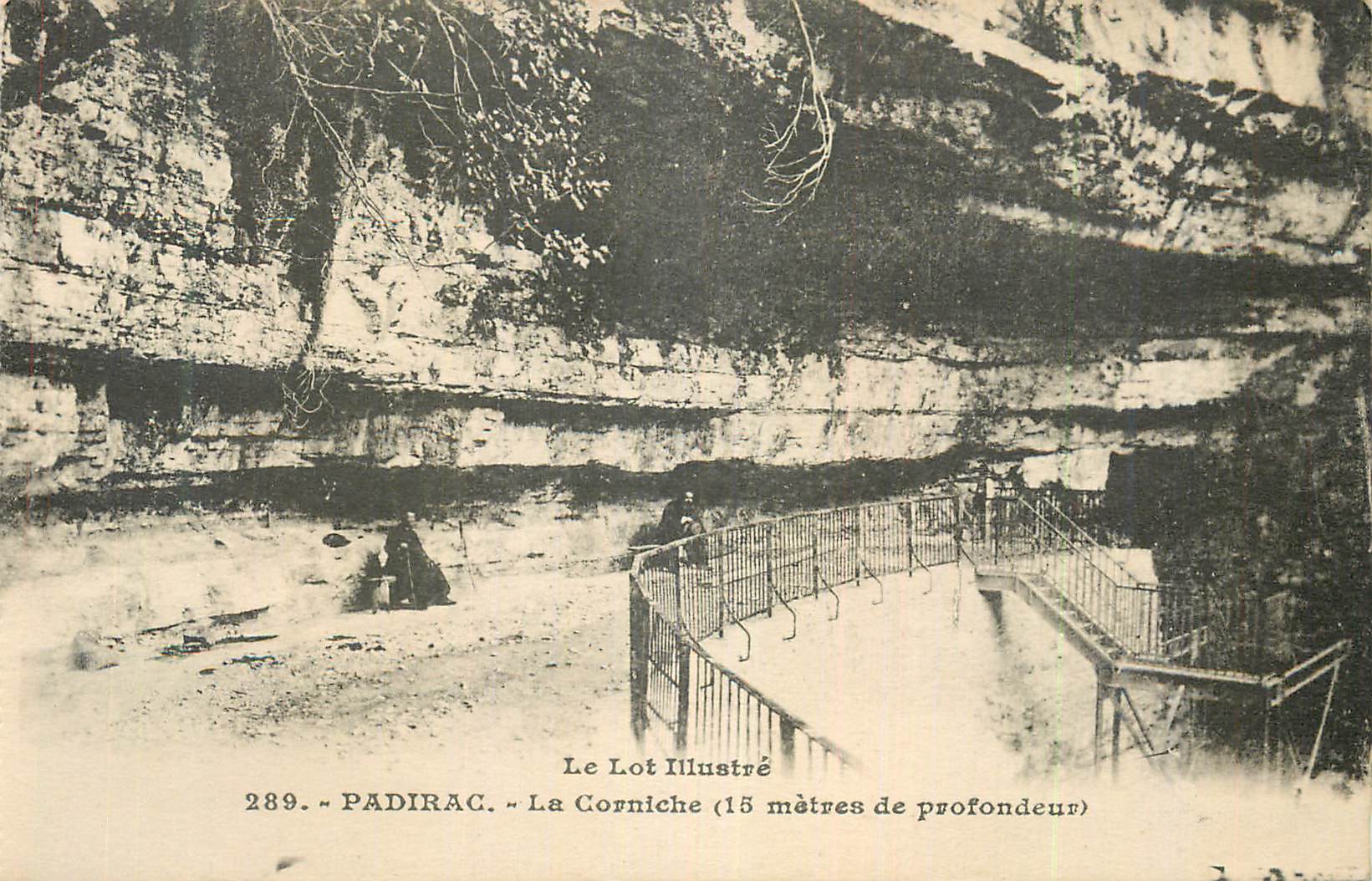 Padirac — Die Corniche (15 Meter tief) — Le Lot Illustré n°289