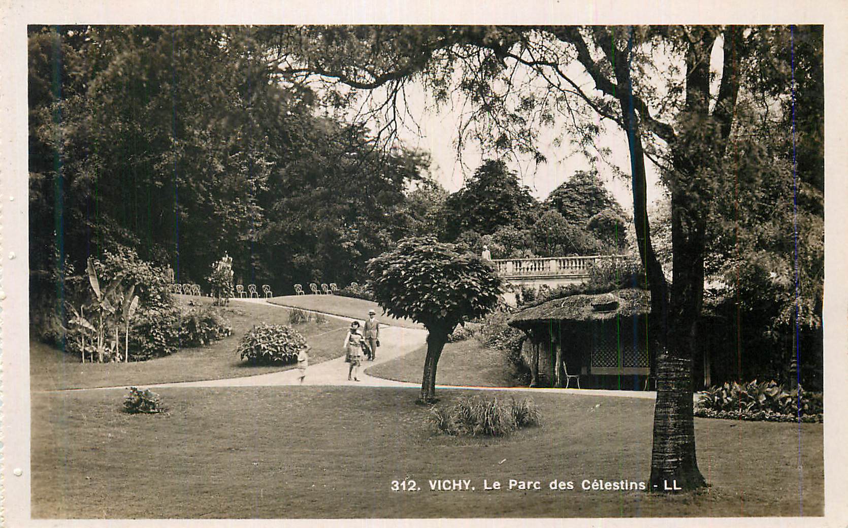Vichy. Der Park der Celestins — LL, Nr. 312