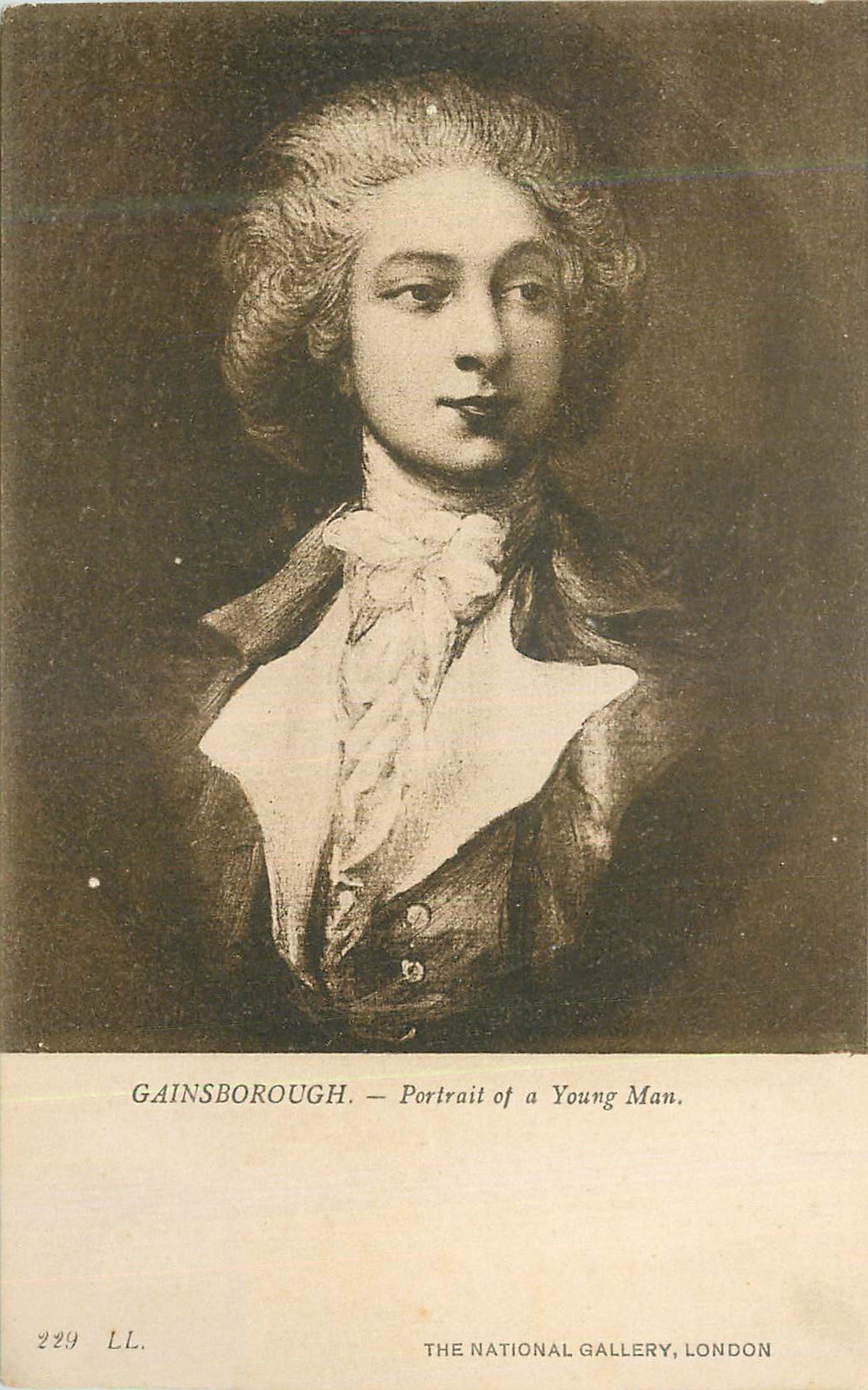 CPA The National Gallery London Gainsborough Portrait of a Young Man