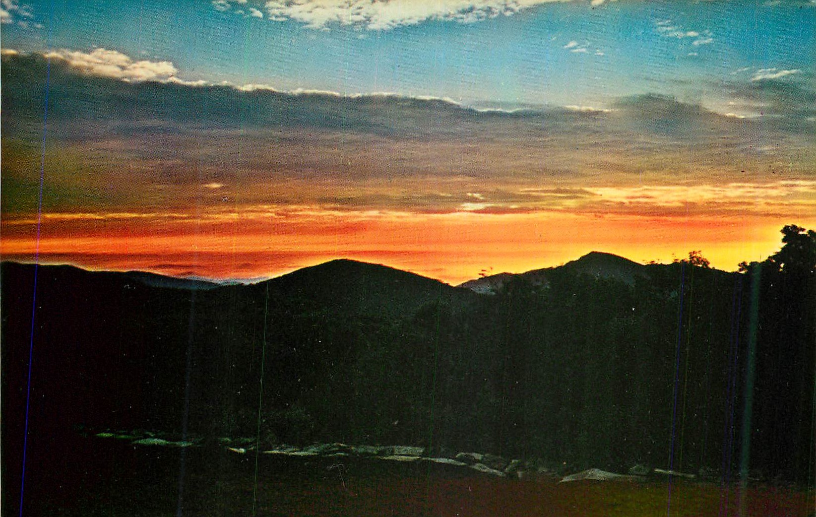 CPM Shenandoah National Park Sunrise from Skyland Resort and Stoneyman Mountain VA