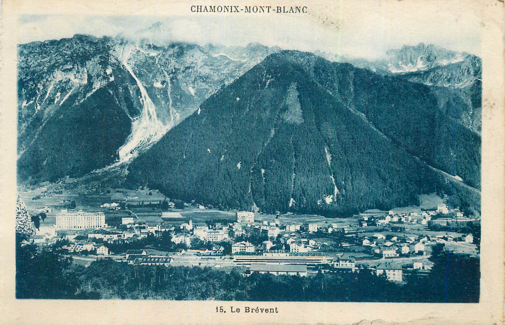 CPA Chamonix Mont Blanc Le Brevent