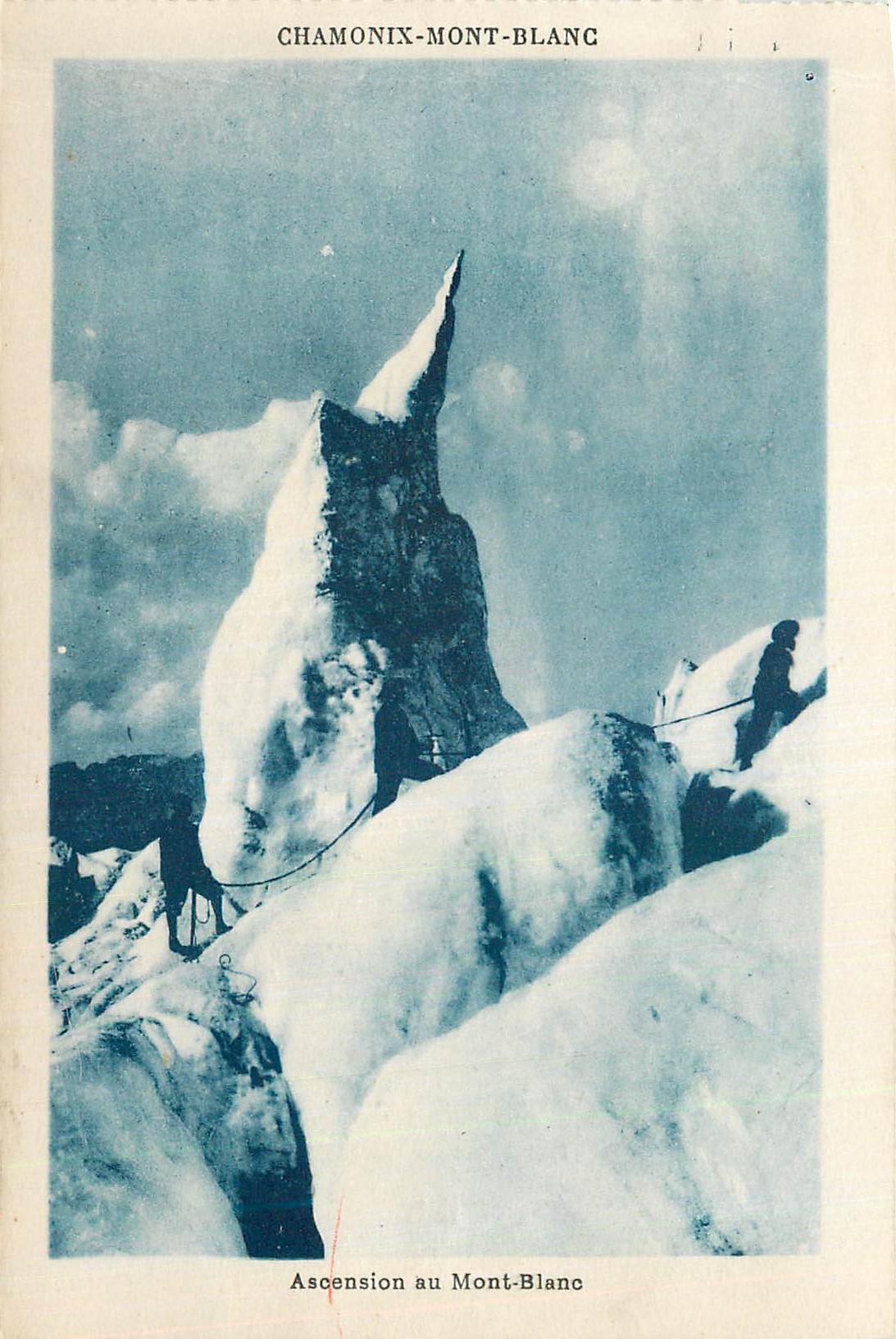 CPA Chamonix Mont Blanc Ascension au Mont Blanc