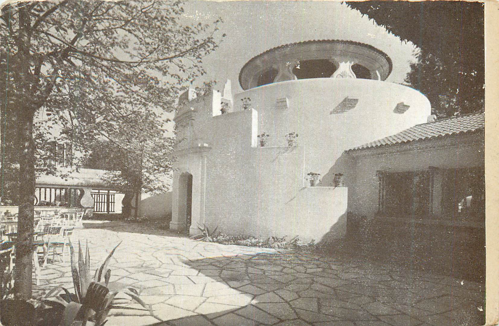 CPA Vue du Patio au Pavillon du Venezuela