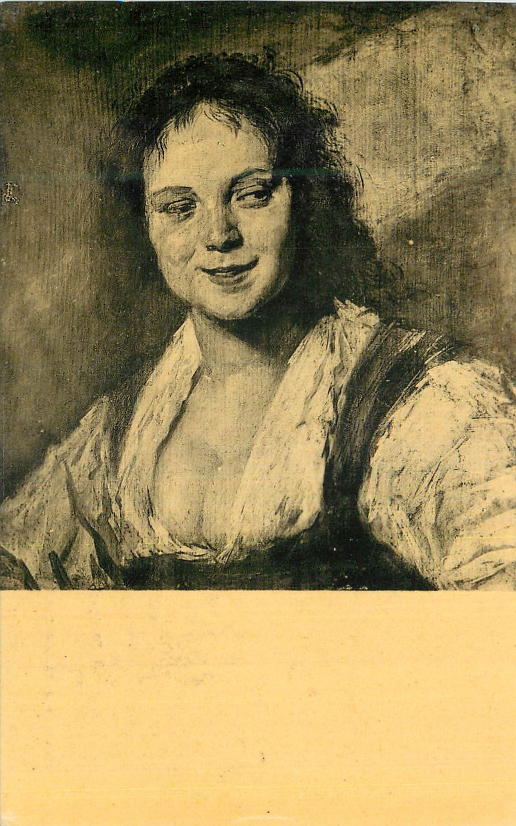 CPA Musee du Louvre Paris Hals (Frans) La Bonemienne