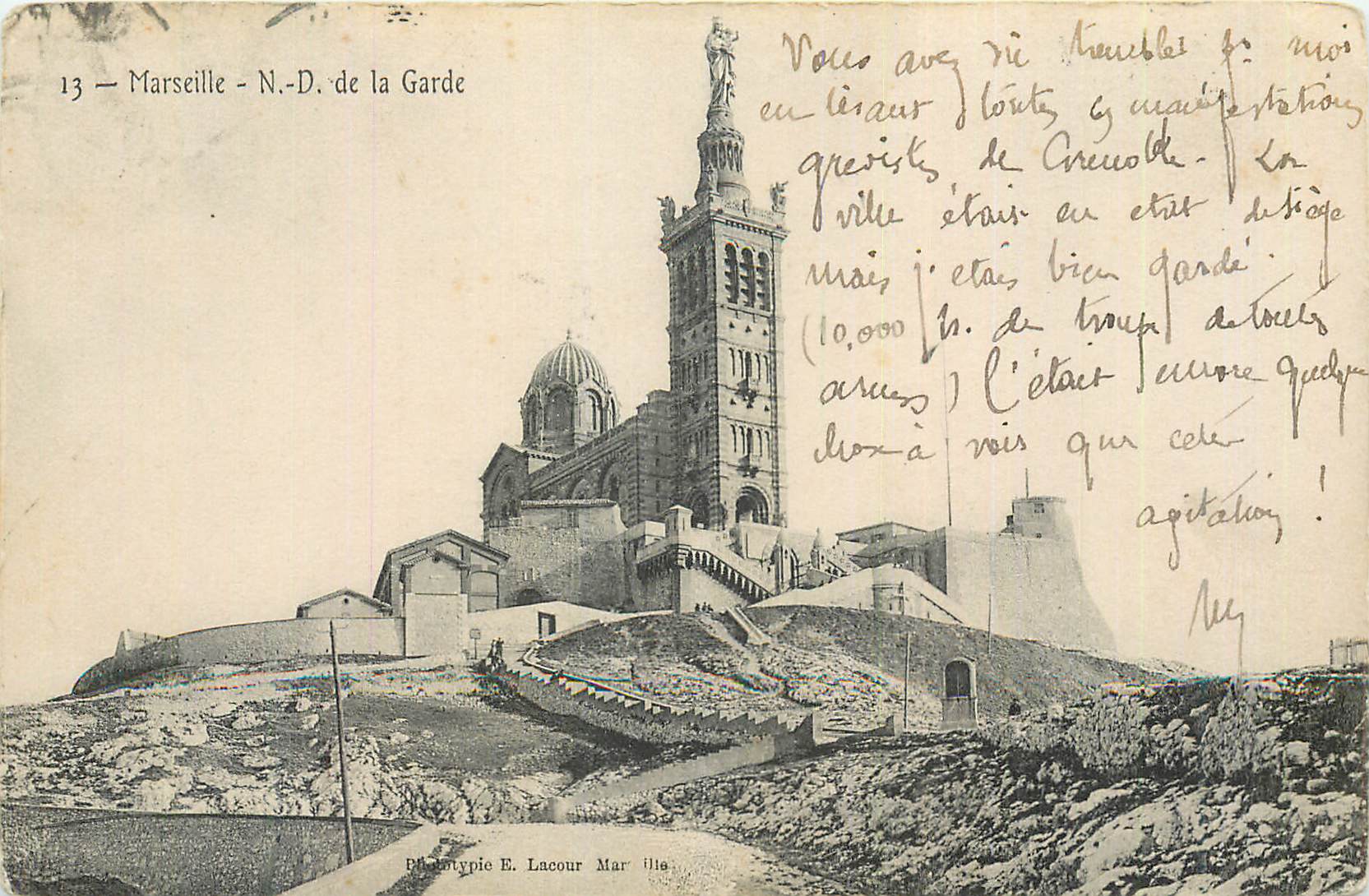 CPA Marseille N D de la Garde