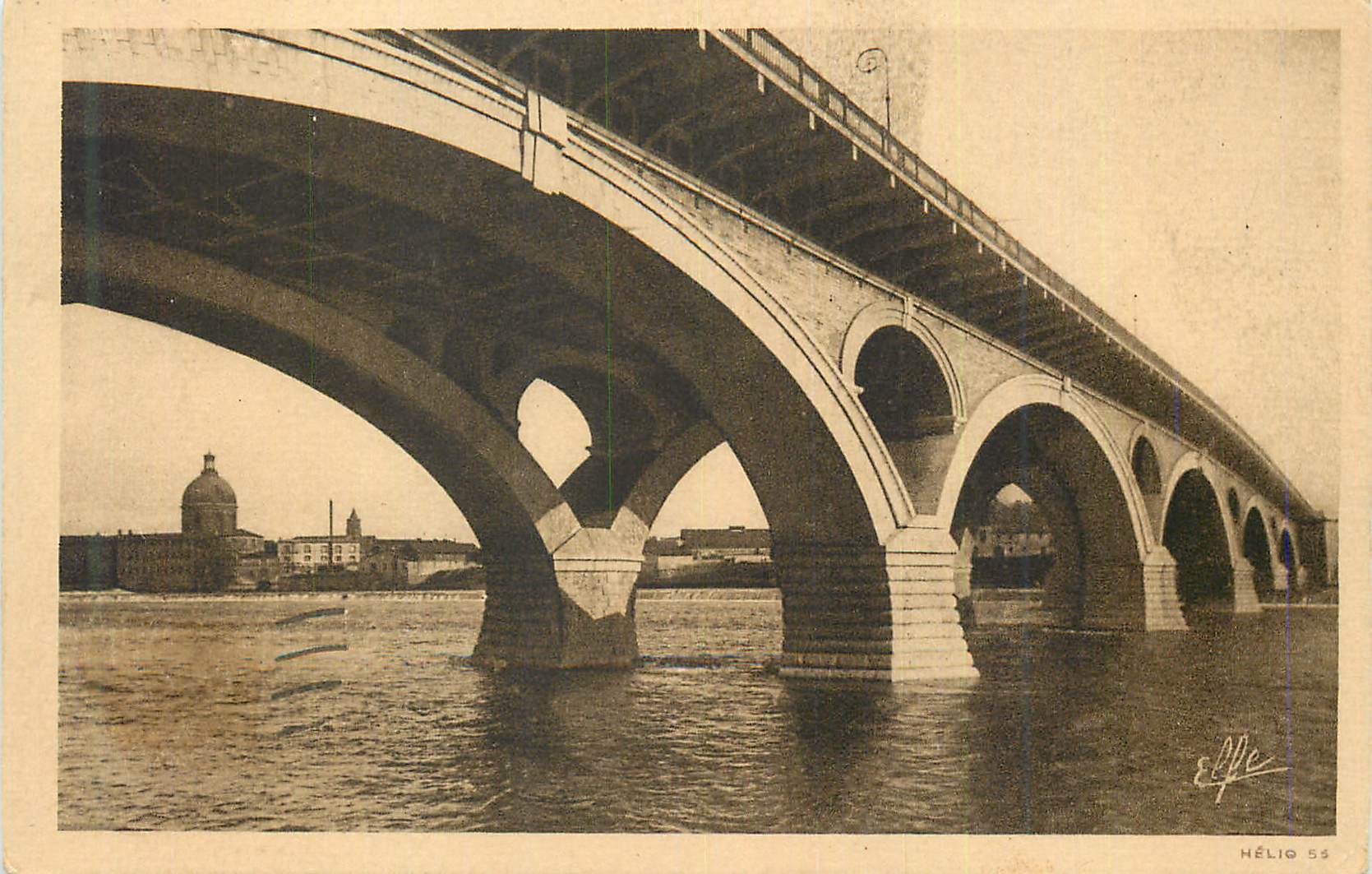 CPA Toulouse Pyrenees Ocean Le Nouveau Pont Amidonniers (de l'Ingenieur Sejournet)