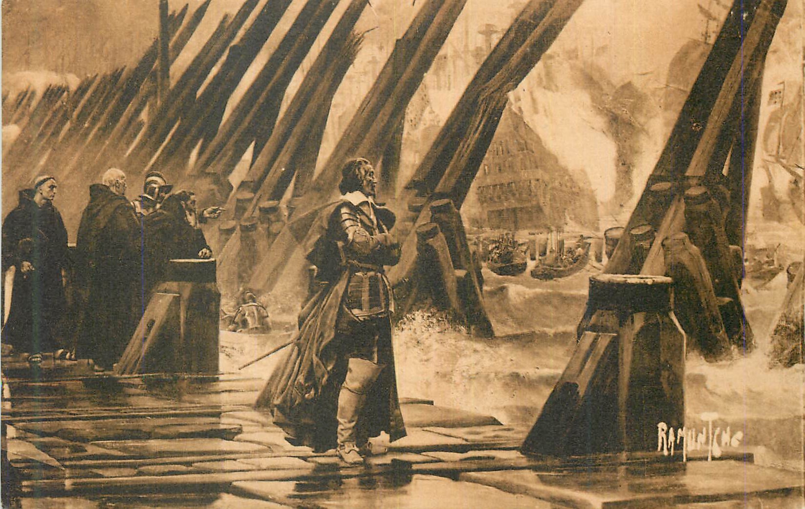 CPA Musee de la Rochelle Richelieu sur la Digue (Henri Motte)