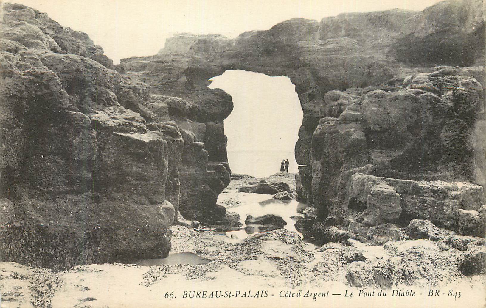 Bureau-Si-Palais — Côte d'Argent — Le Pont du Diable — BR-845