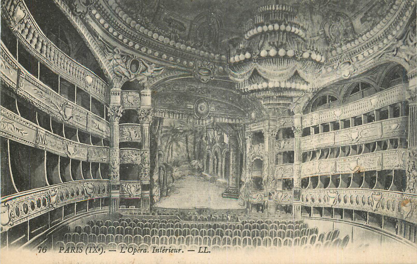 CPA Paris (IXe) L'Opera Interieur