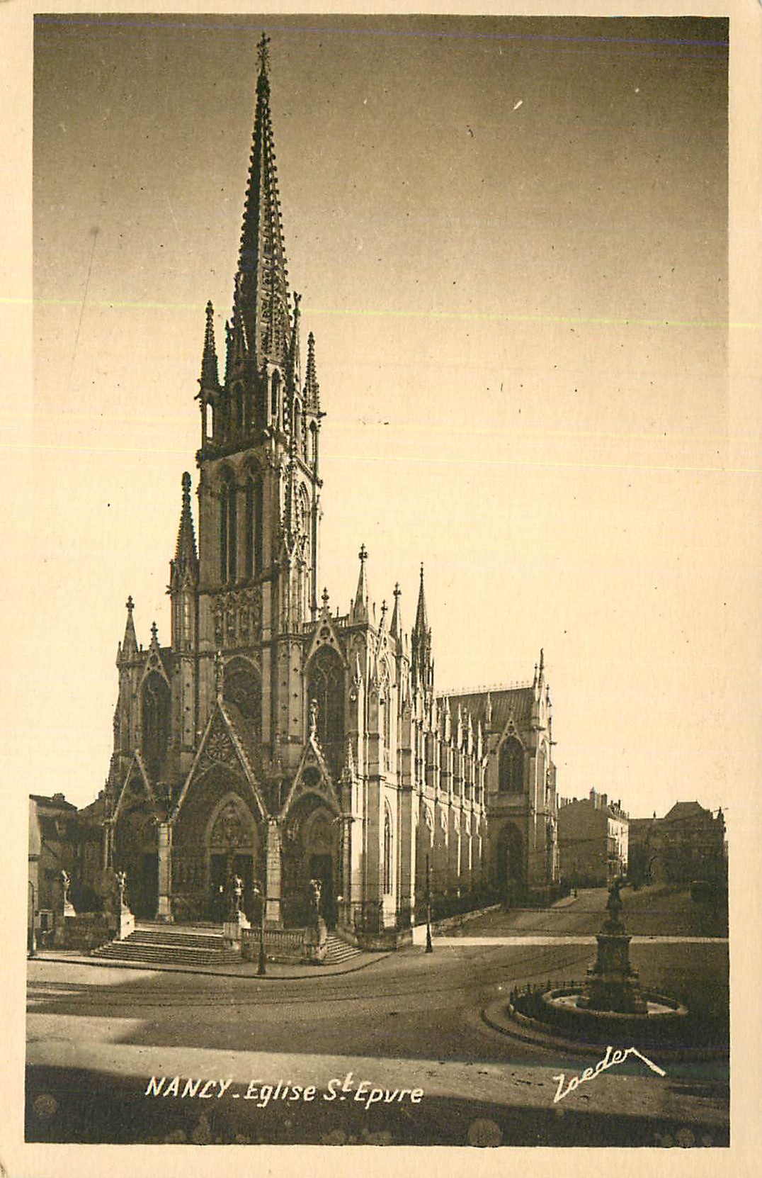 CPA Nancy Eglise St Epvre