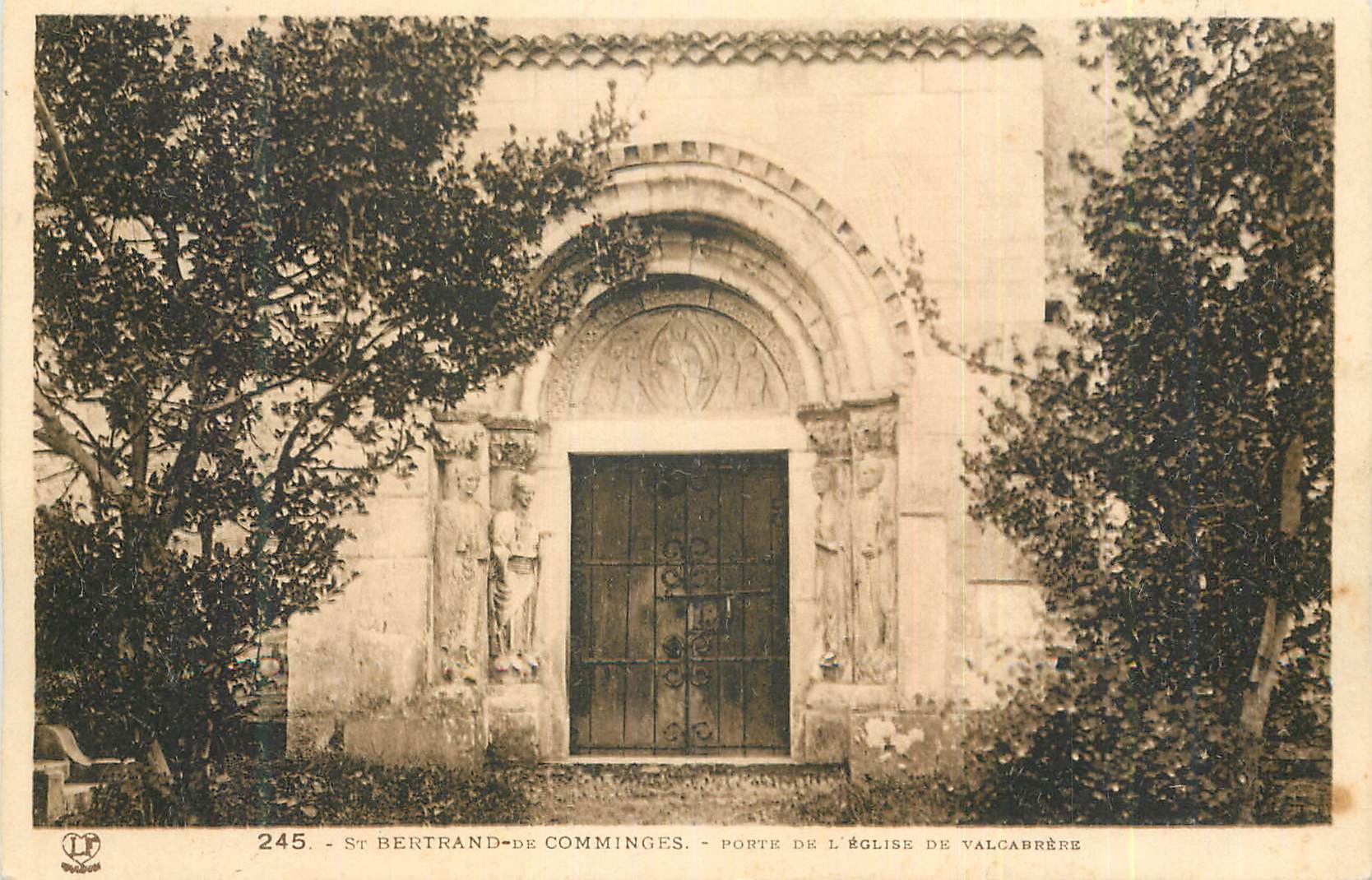 CPA St Bertrand de Comminges Route de l'Eglise