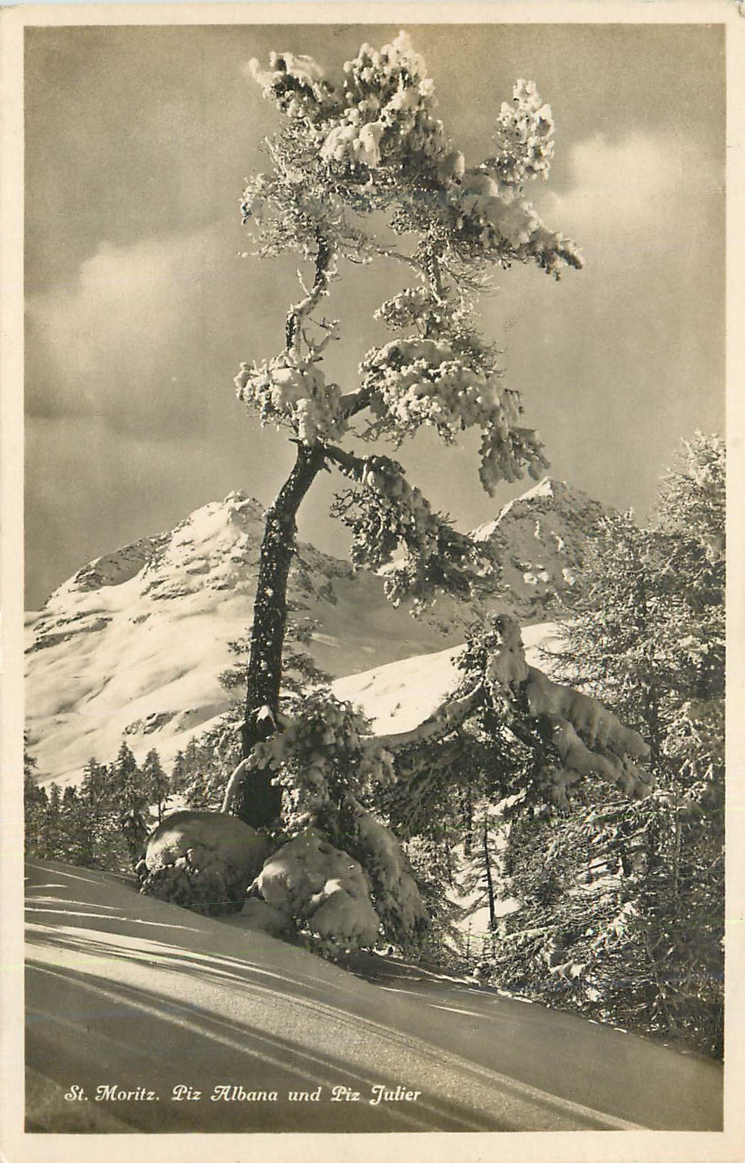 CPM Moritz Piz Albana und Piz Julier