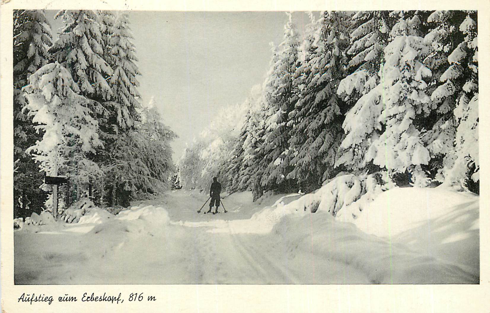 CPA Luftkurort zum Erbeskopf Deuselbach (Hochwald)