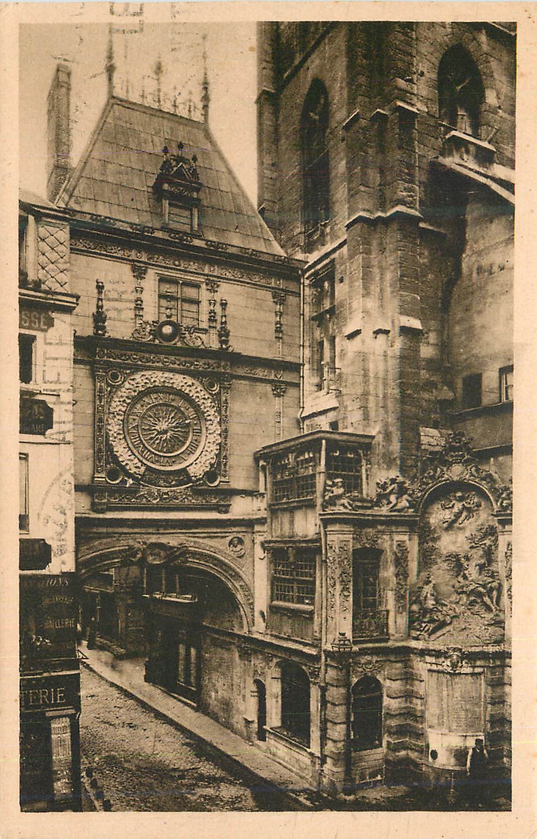 CPA Rouen Le Gros Horloge