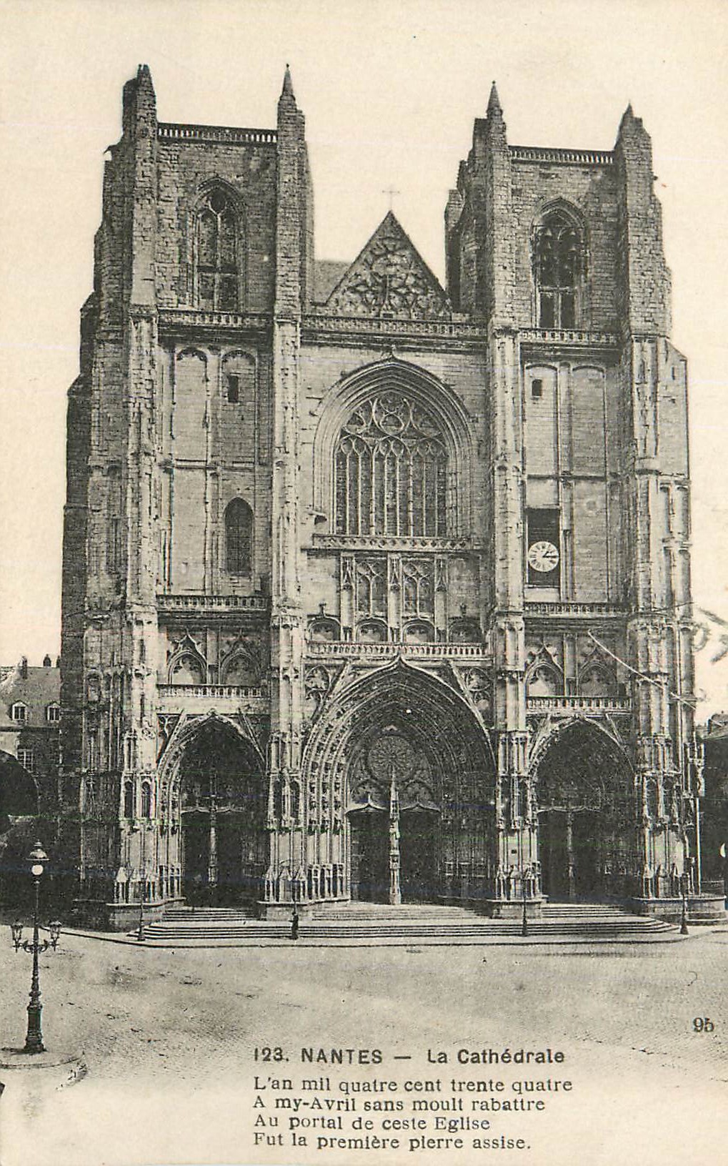 CPA Nantes La Cathedrale