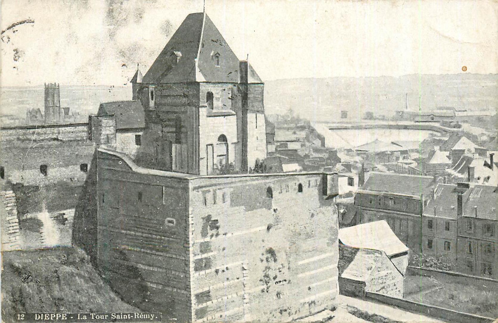 CPA Dieppe La Tour Saint Remy