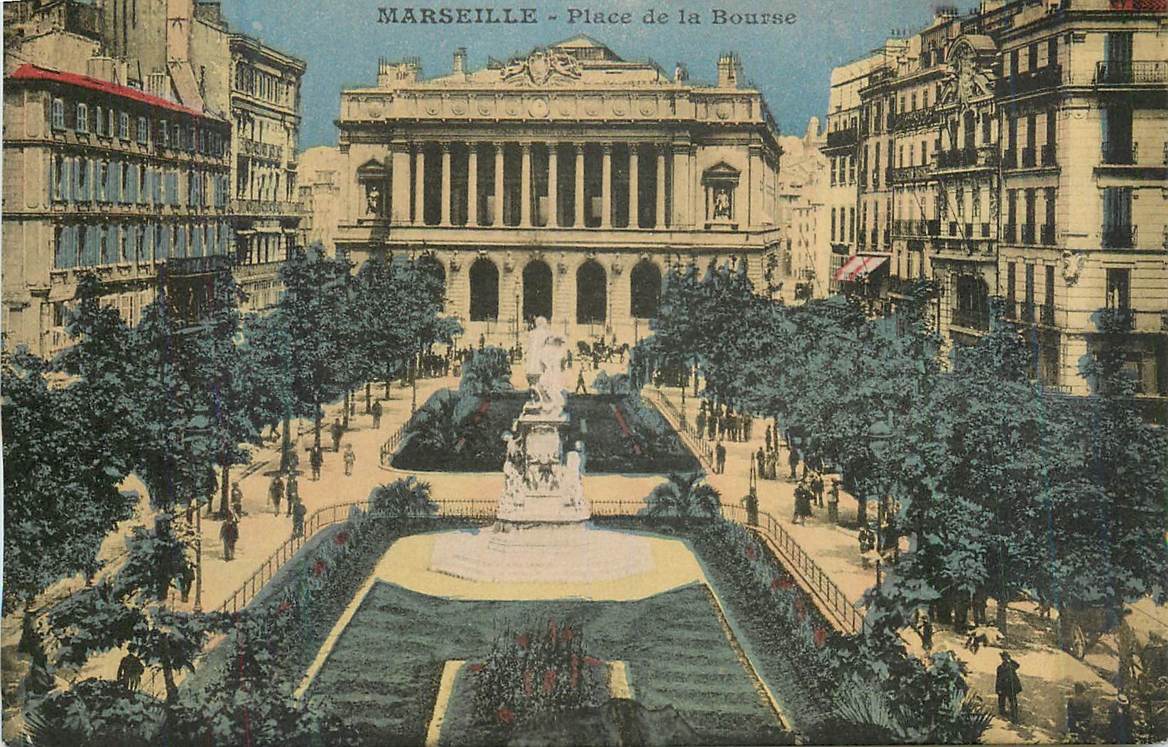 CPA Marseille Place de la Bourse