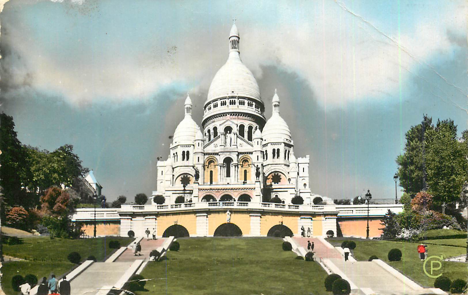 CPM Paris Basilique du Sacre Coeur de Montmartre (1876 1910)
