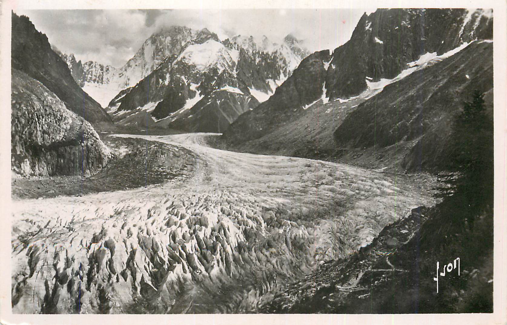 CPM Chamonix (Hte Savoie) La Mer de Glace