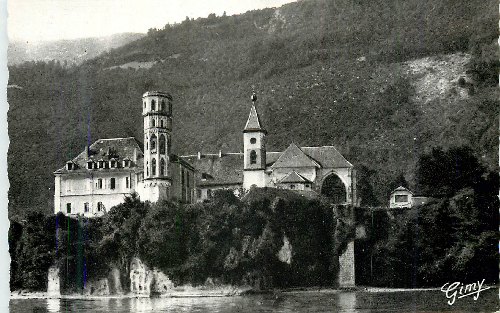 CPM L'Abbaye d'Hautecombe La Savoie Pittoresque et le Lac du Bourget