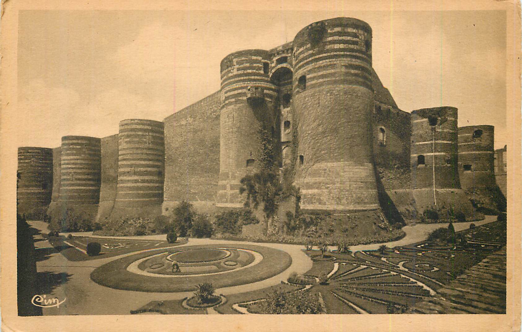 CPA Angers (M et L) Le Chateau du Roi Rene