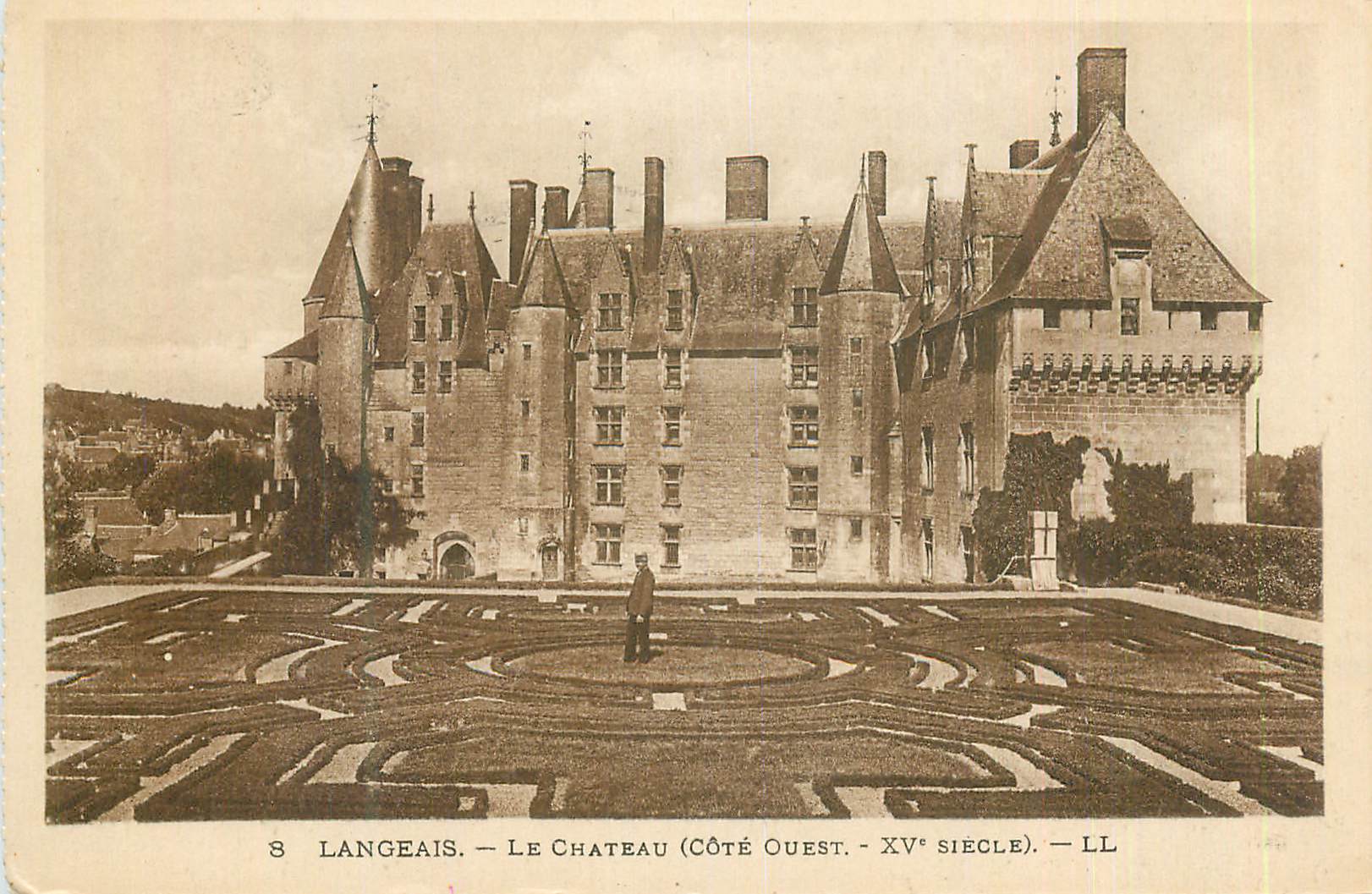 CPA Langeais Le Chateau (Cote Ouest XVe Siecle)