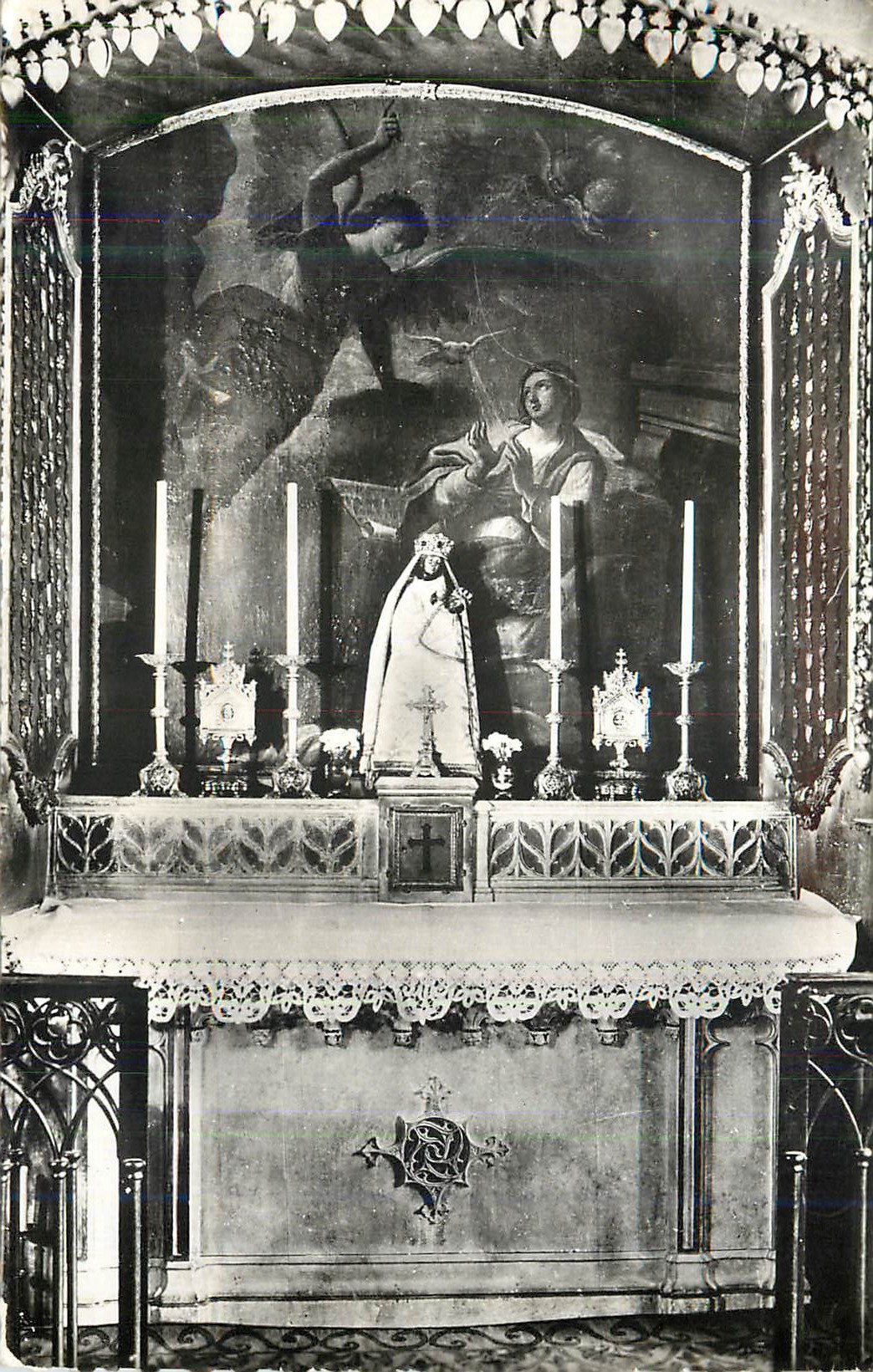 CPM Lyon Ancienne Chapelle de Fourviere Chapelle Notre Dame de Bon Conseil