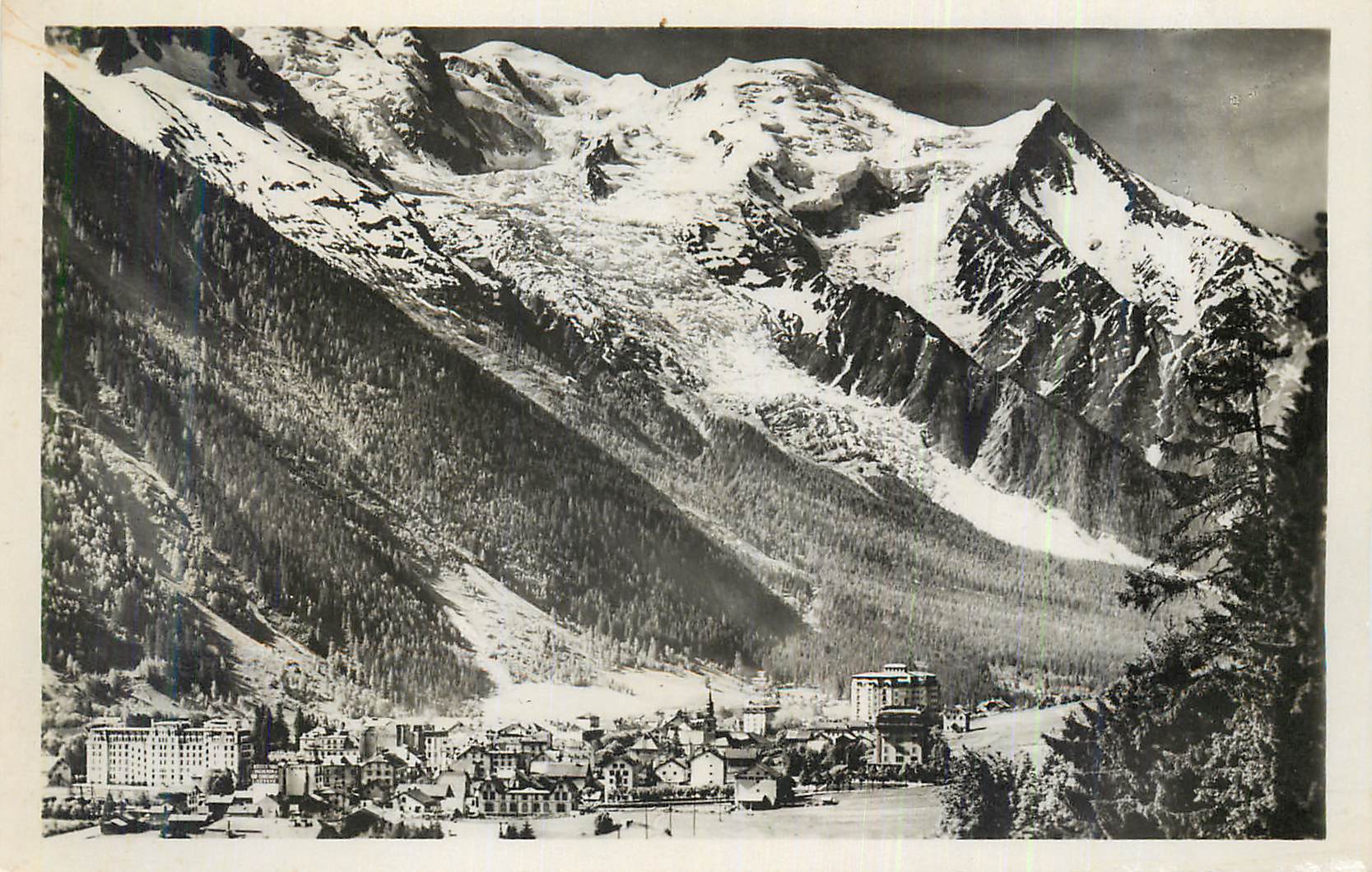 CPM Chamonix et le Mont Blanc