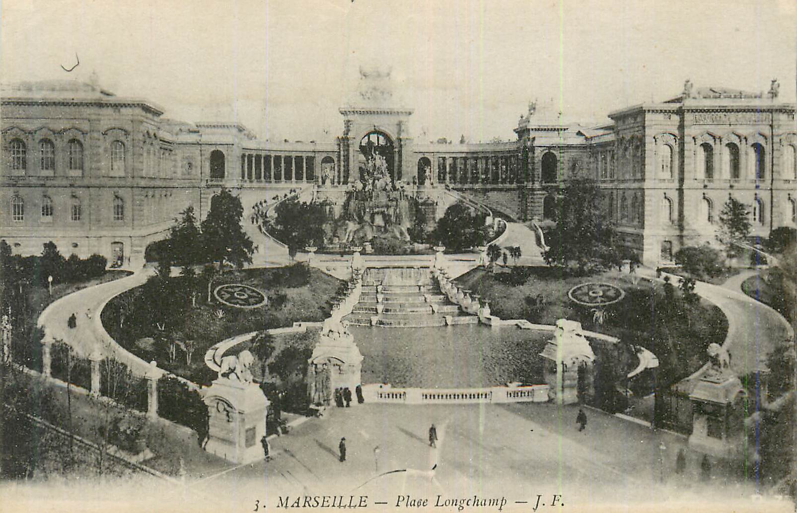 CPA Marseille Place Longchamp