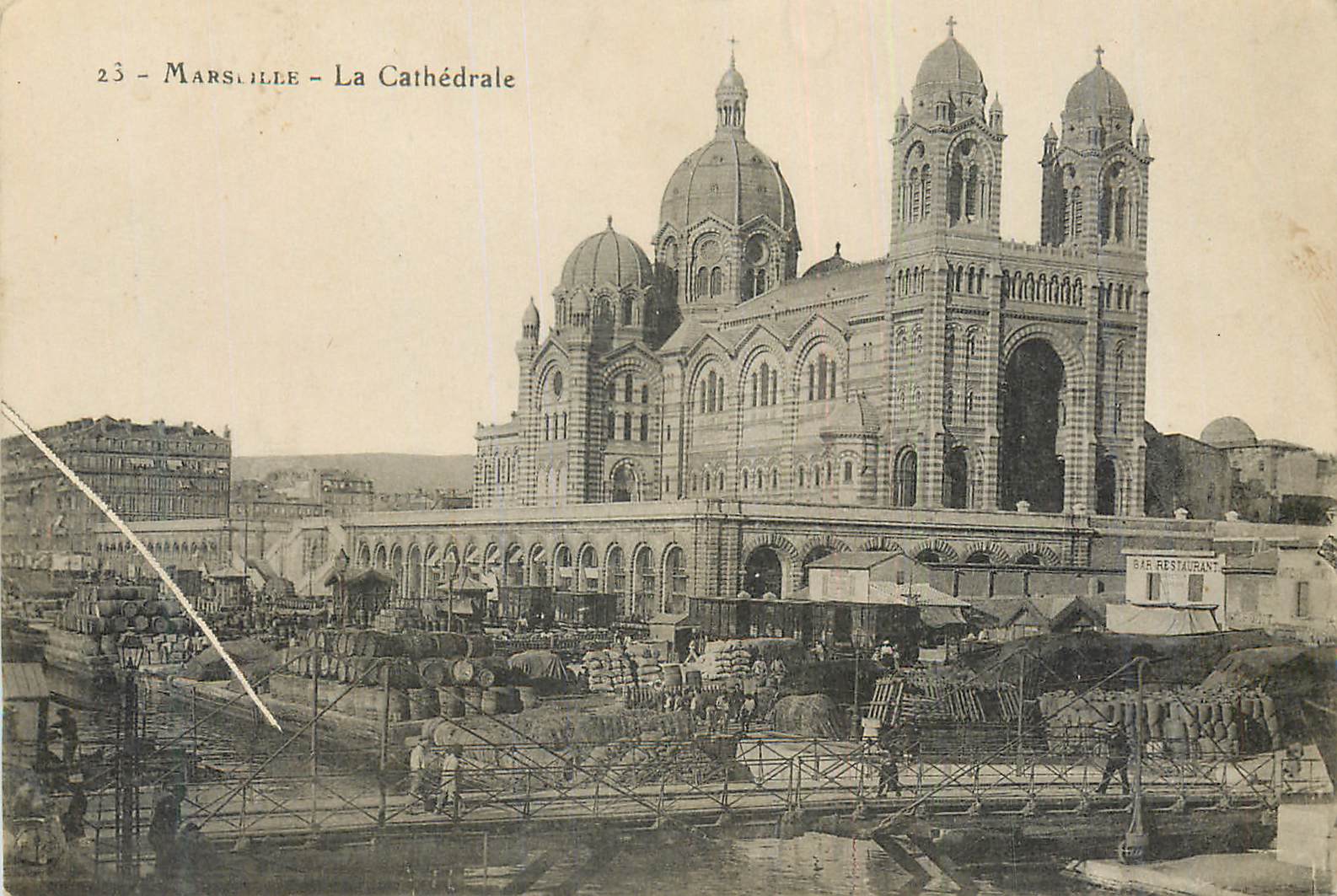 CPA Marseille La Cathedrale