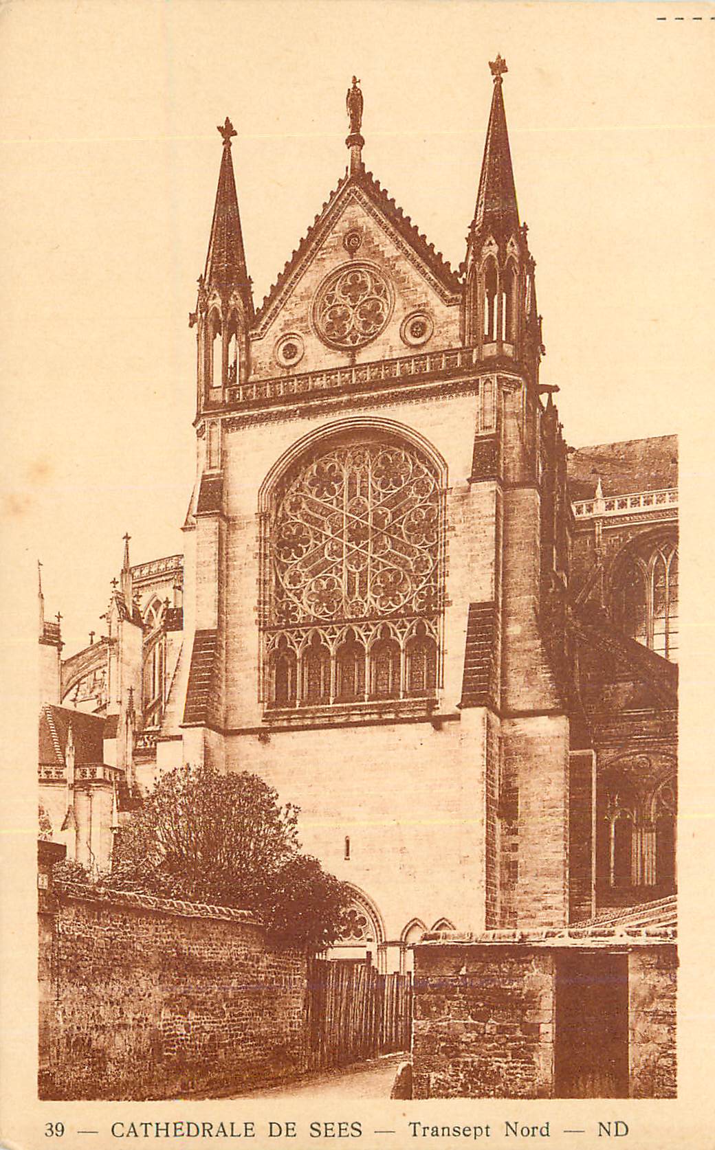 CPA Cathedrale de Sees Transept Nord