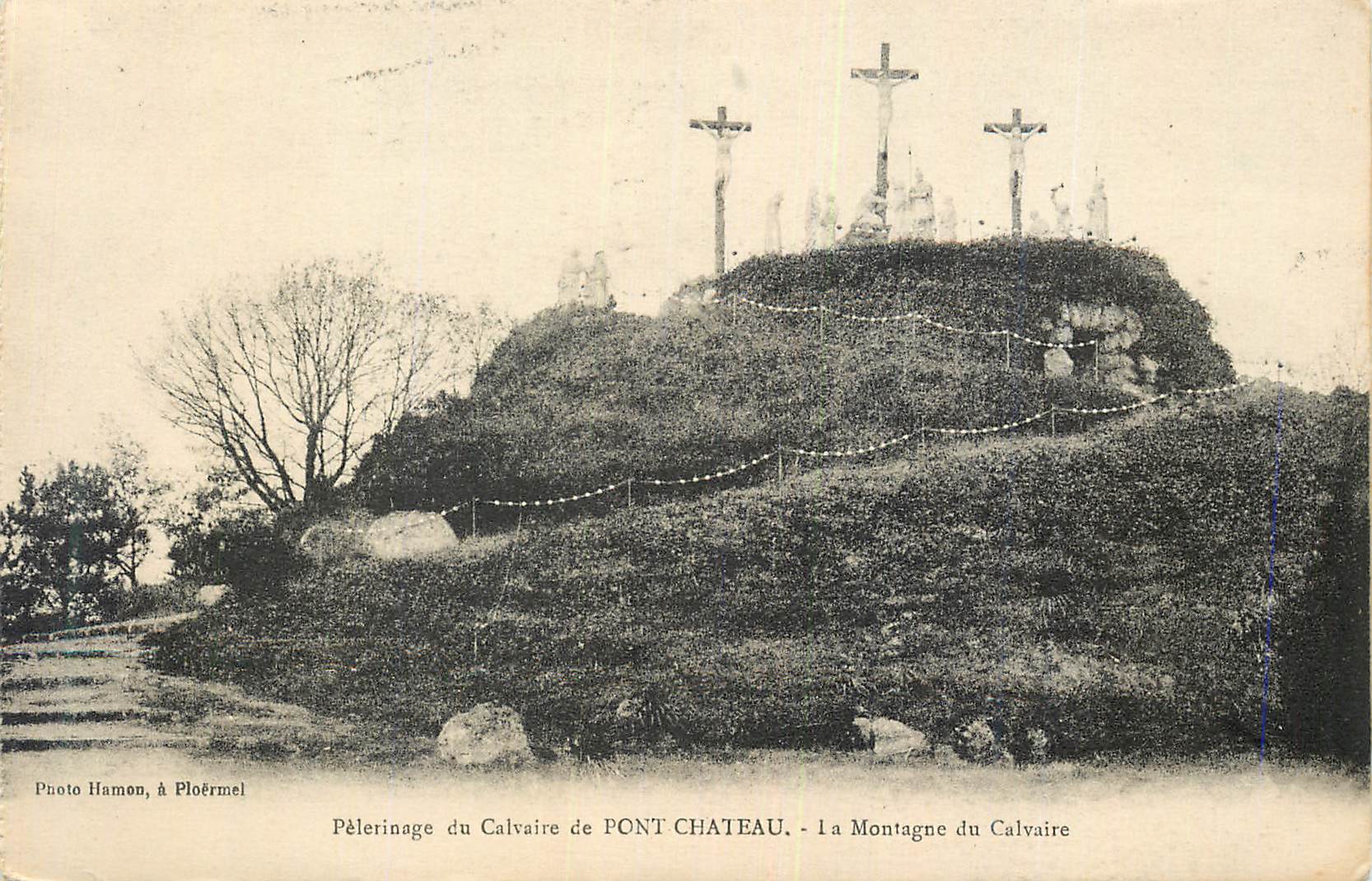 CPA Pelerinage du Calvaire de Pont Chateau La Montagne du Calvaire