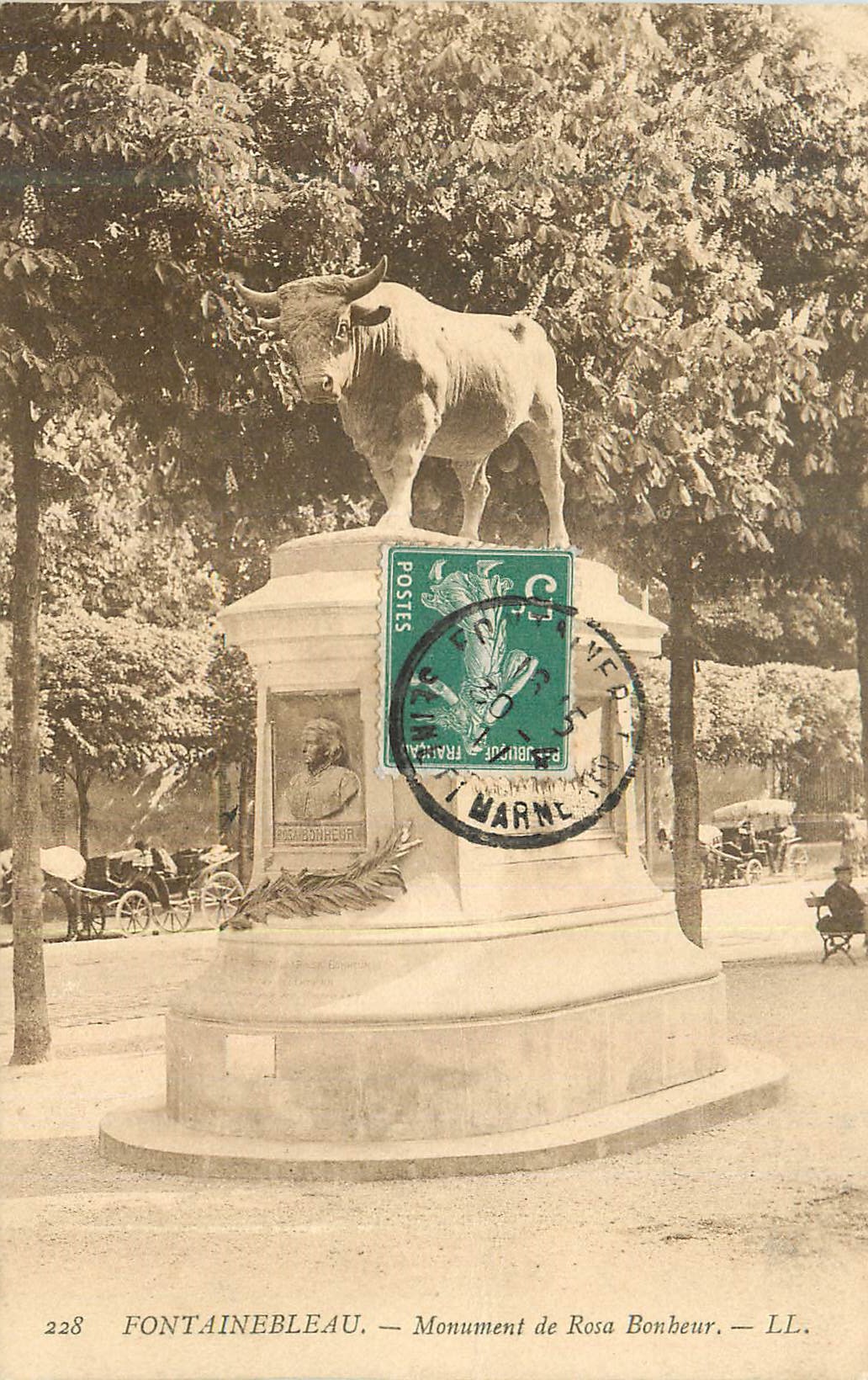 Fontainebleau — Monument de Rosa Bonheur — LL. — Rosa Bonheur — LL.